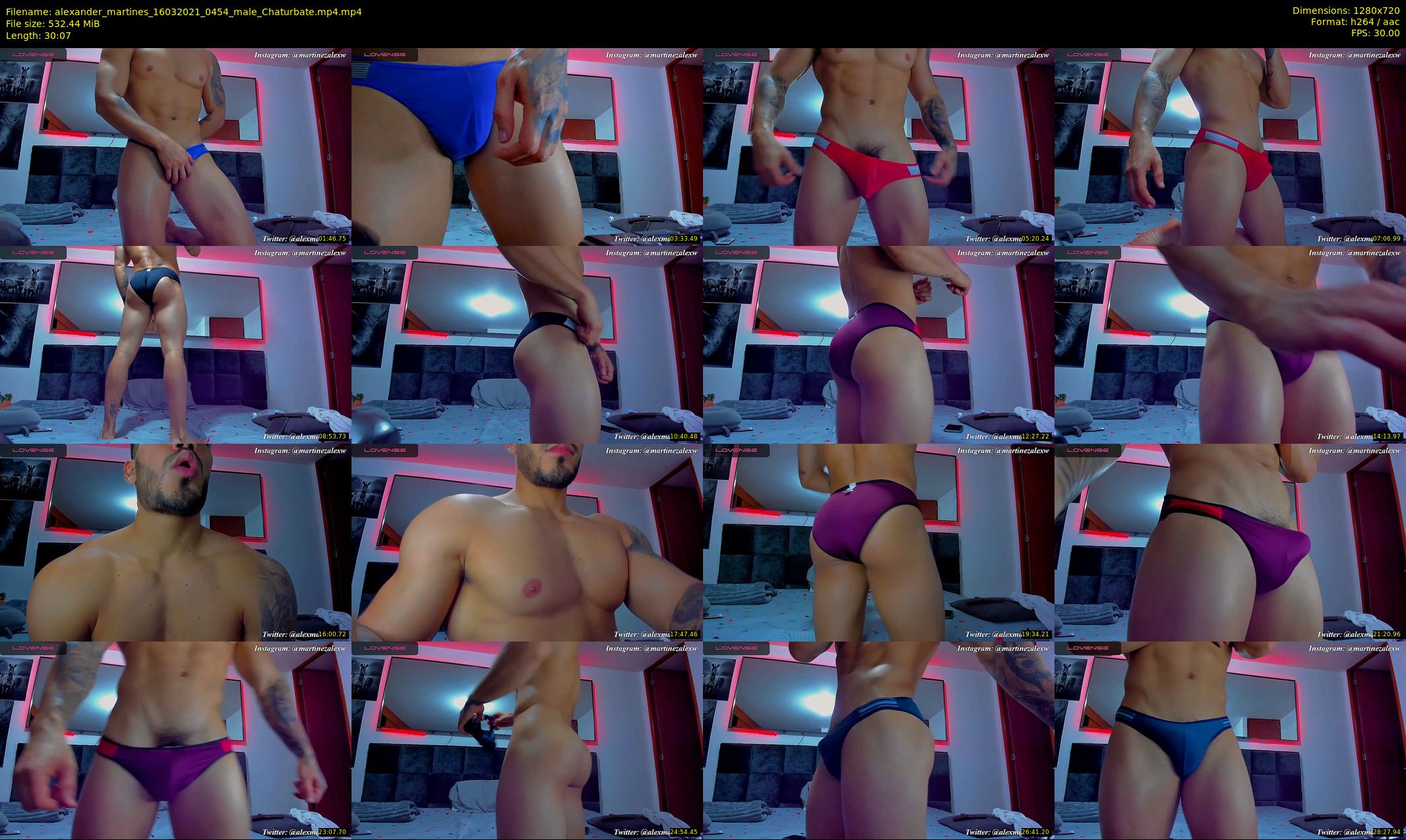 alexander_martines — 31 minute Chaturbate male cam show recording, 720p, Mar 16, 2021