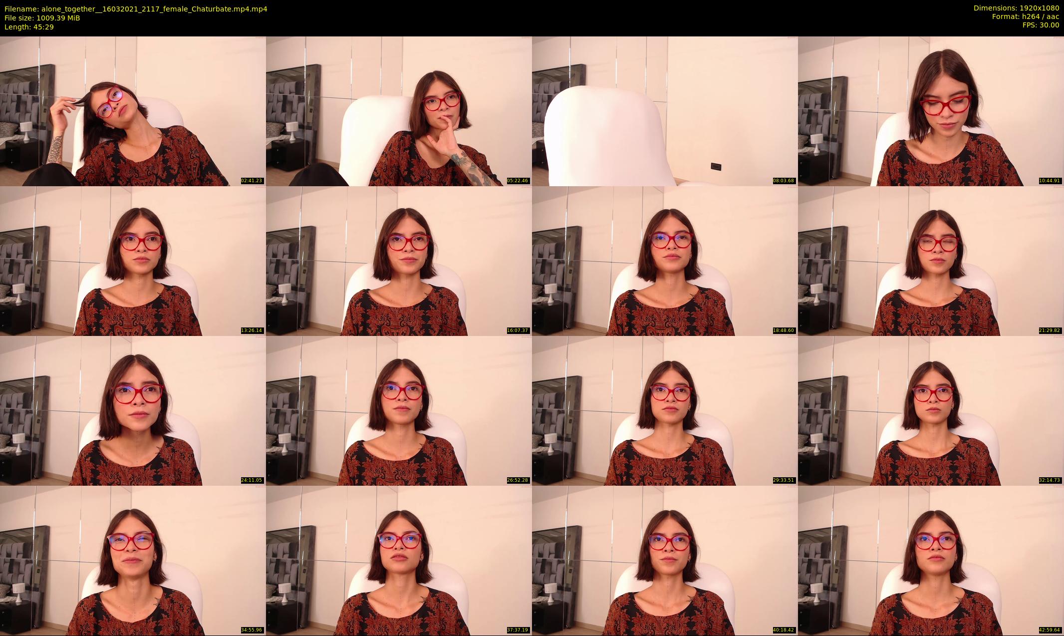 alone_together_ — 46 minute Chaturbate female cam show recording, 1080p, Mar 16, 2021