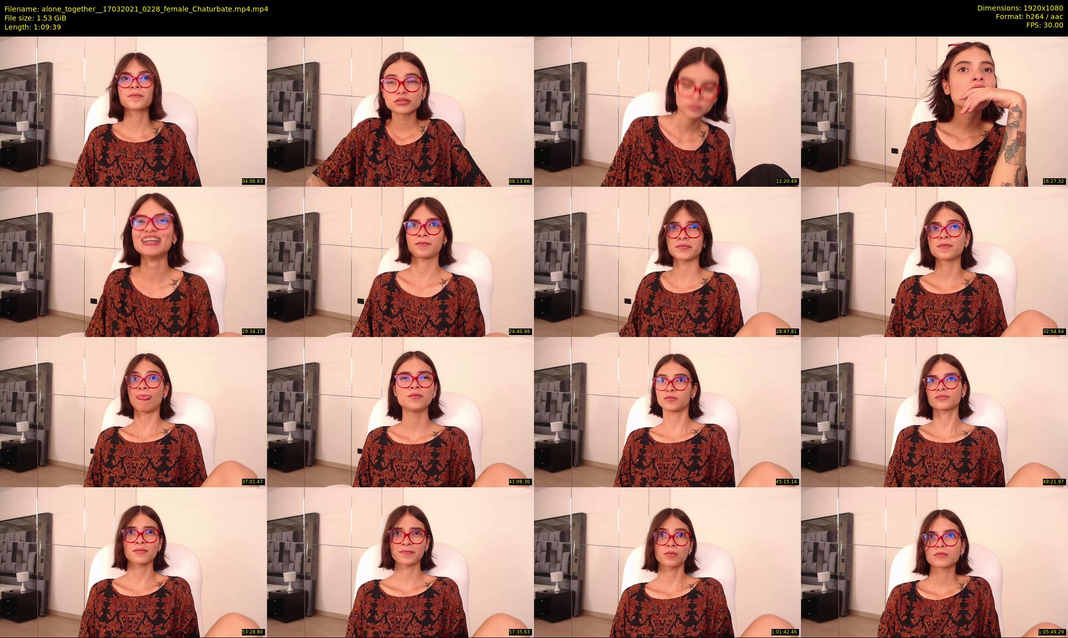 alone_together_ — 70 minute Chaturbate female cam show recording, 1080p, Mar 17, 2021