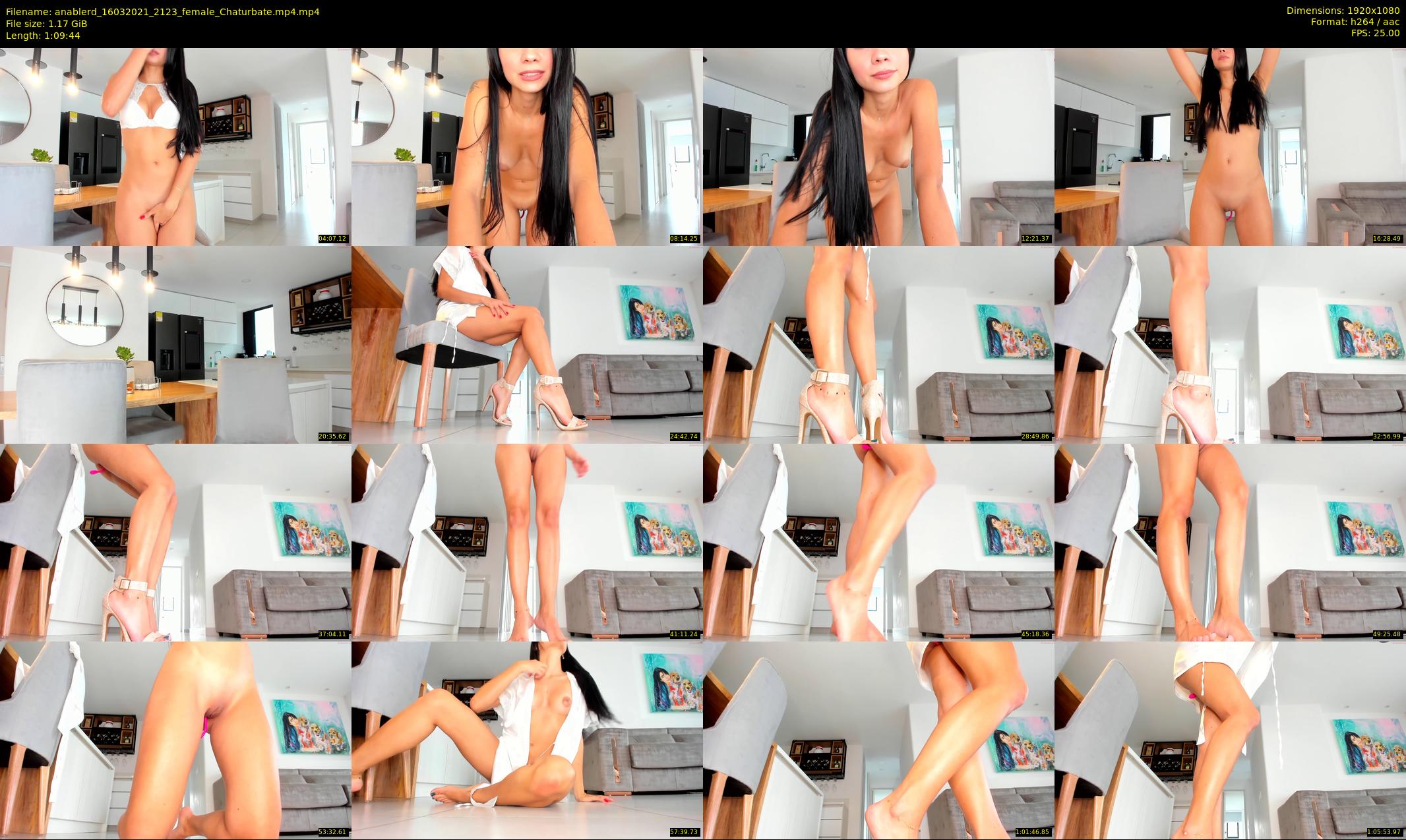anablerd — 70 minute Chaturbate female cam show recording, 1080p, Mar 16, 2021