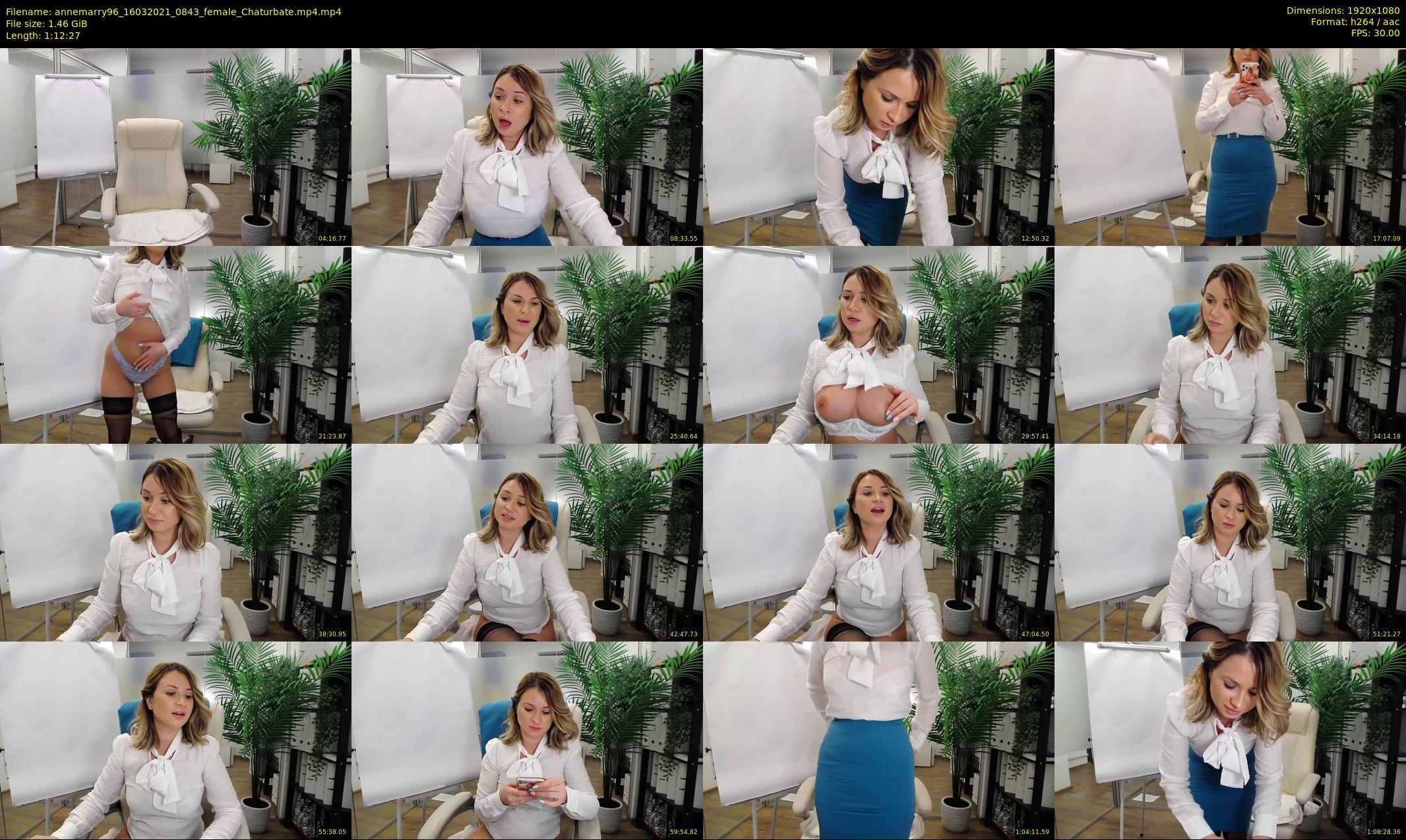 annemarry96 — 73 minute Chaturbate female cam show recording, 1080p, Mar 16, 2021