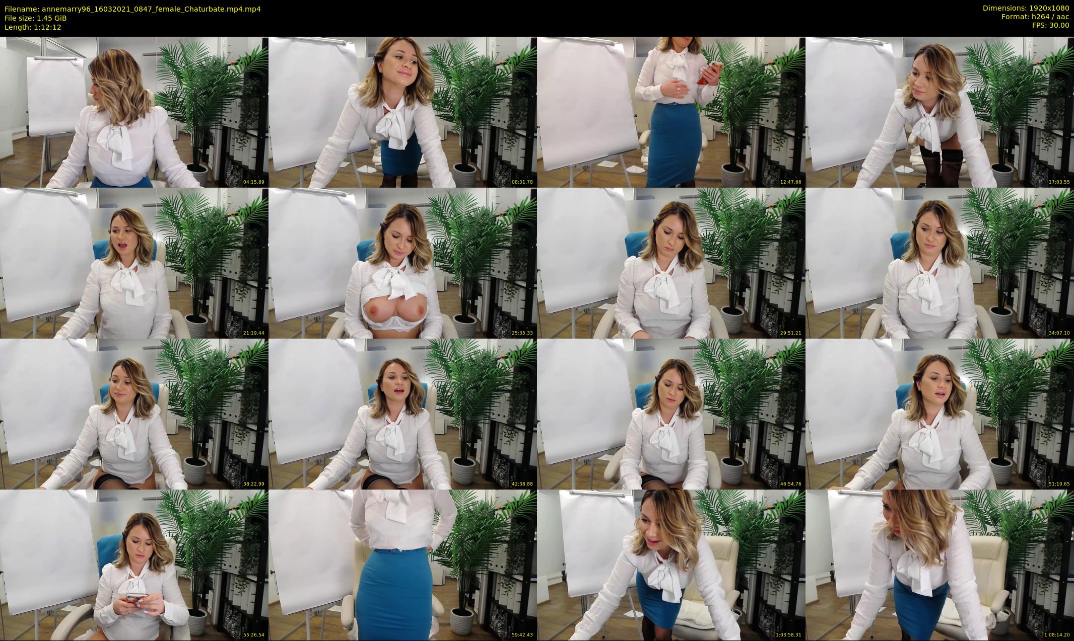 annemarry96 — 73 minute Chaturbate female cam show recording, 1080p, Mar 16, 2021