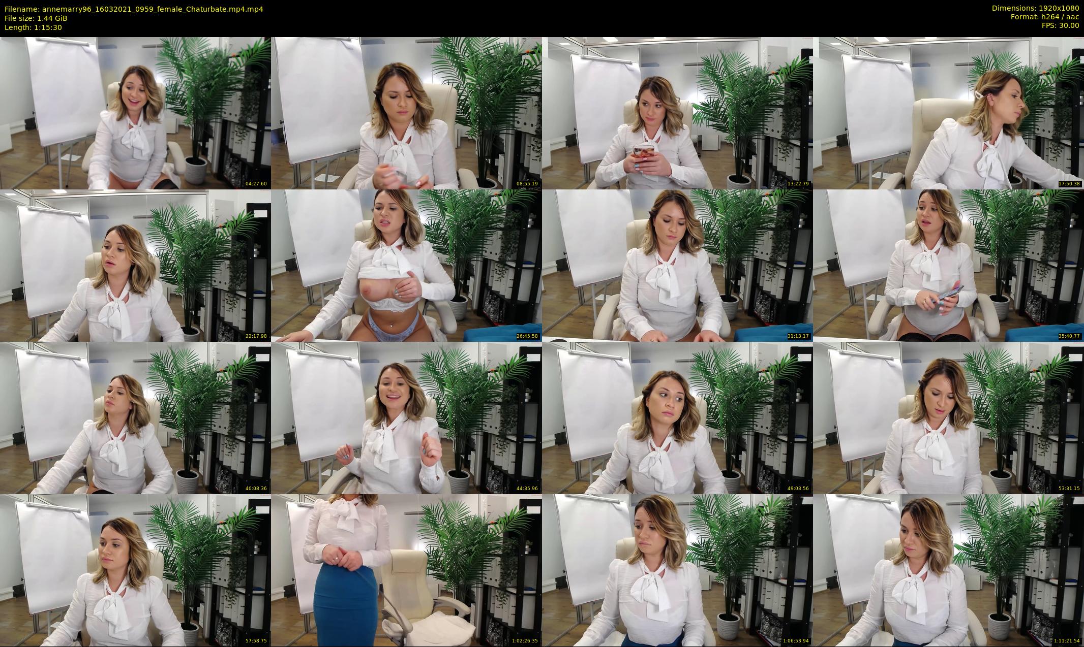 annemarry96 — 76 minute Chaturbate female cam show recording, 1080p, Mar 16, 2021