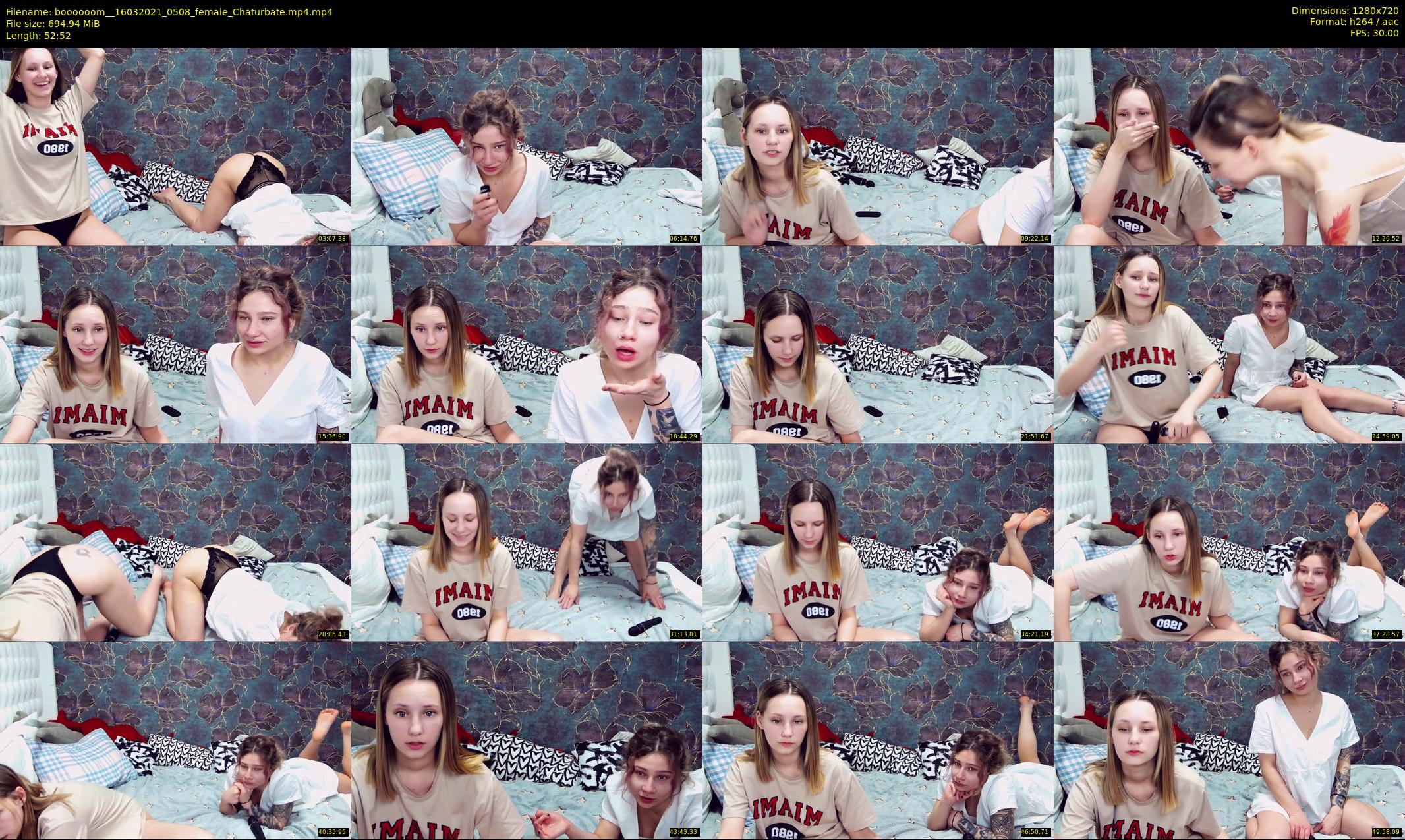 boooooom_ — 53 minute Chaturbate female cam show recording, 720p, Mar 16, 2021