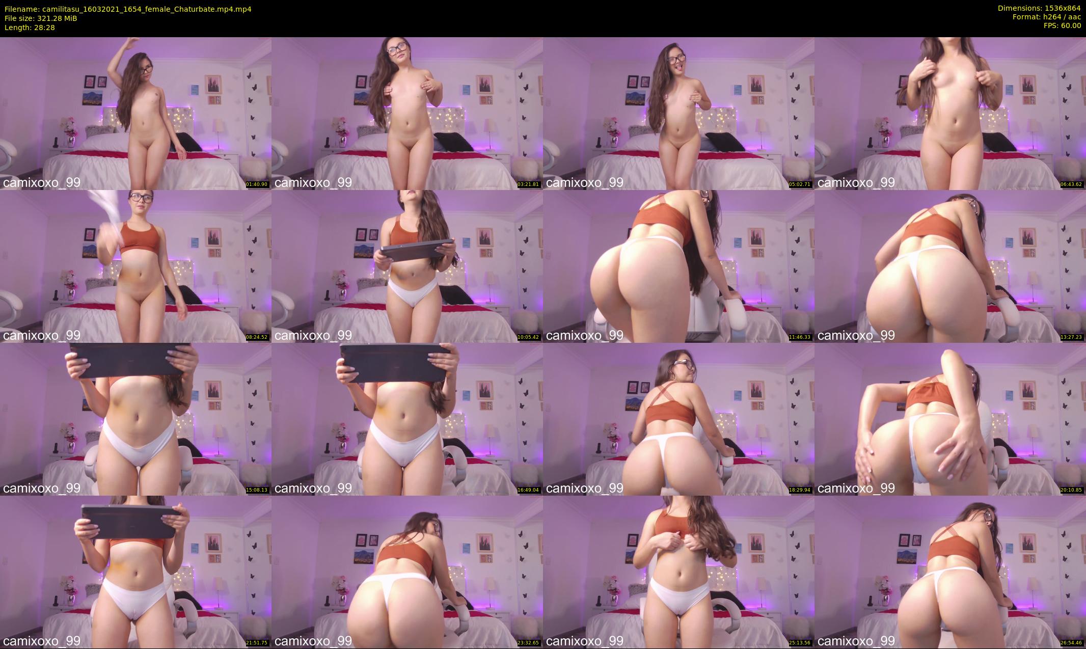 camilitasu — 29 minute Chaturbate female cam show recording, 720p, Mar 16, 2021