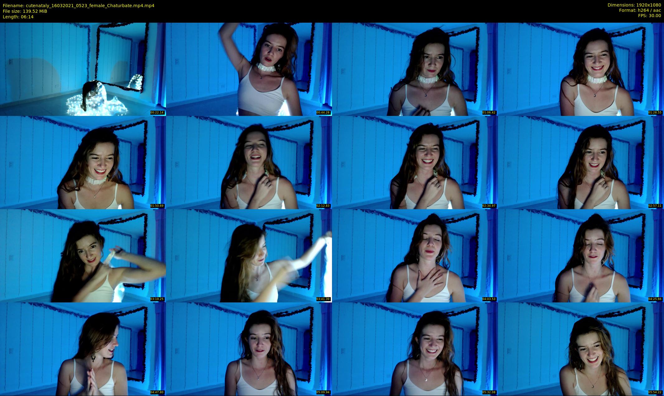 cutenataly — 7 minute Chaturbate female cam show recording, 1080p, Mar 16, 2021