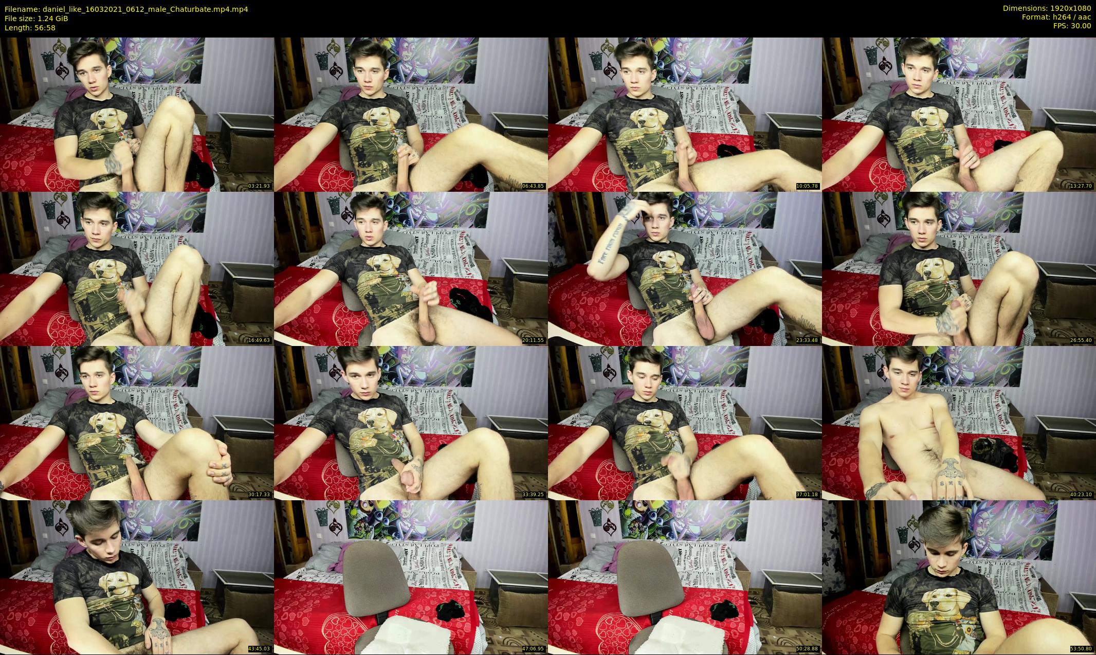 daniel_like — 57 minute Chaturbate male cam show recording, 1080p, Mar 16, 2021