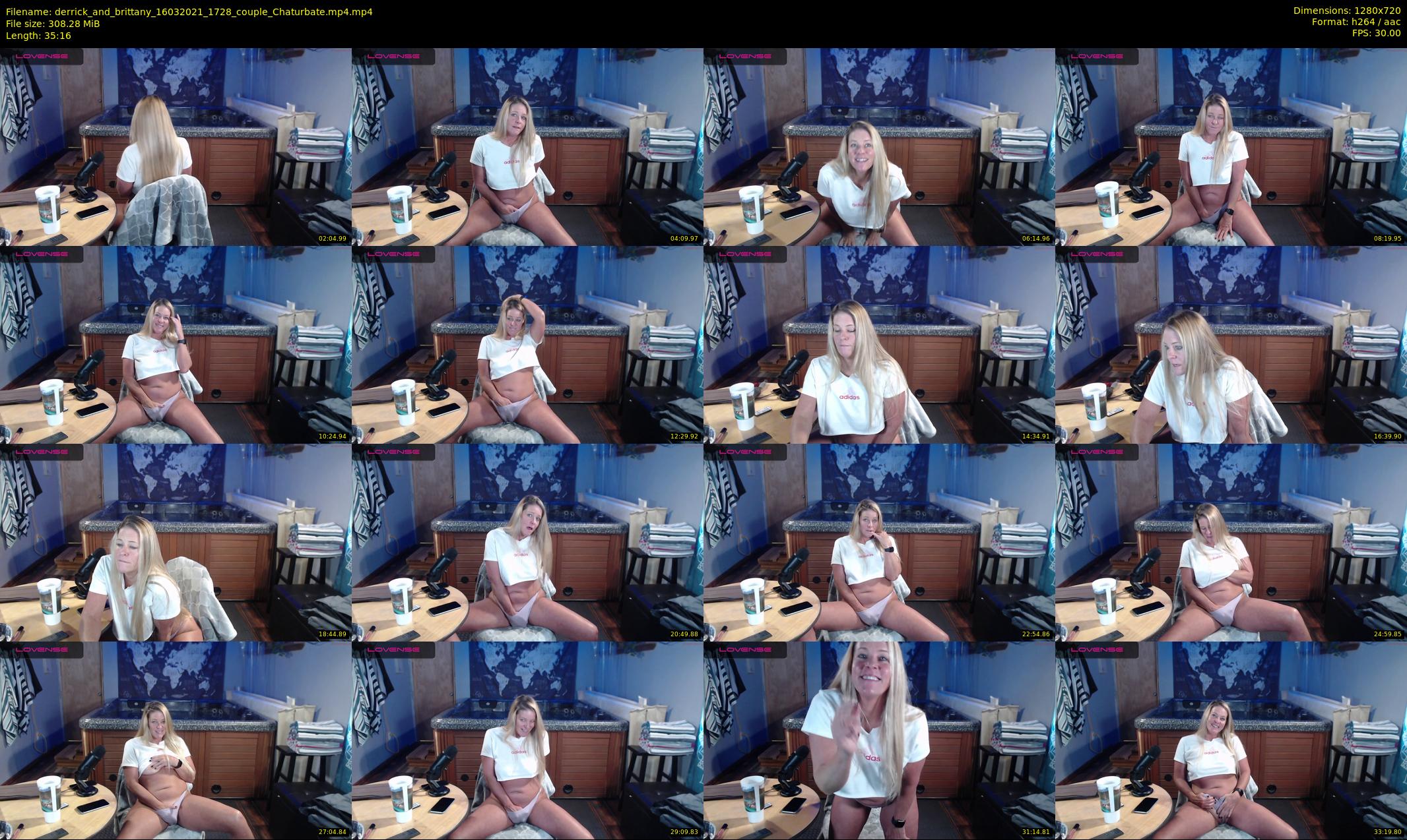 derrick_and_brittany — 36 minute Chaturbate couple cam show recording, 720p, Mar 16, 2021