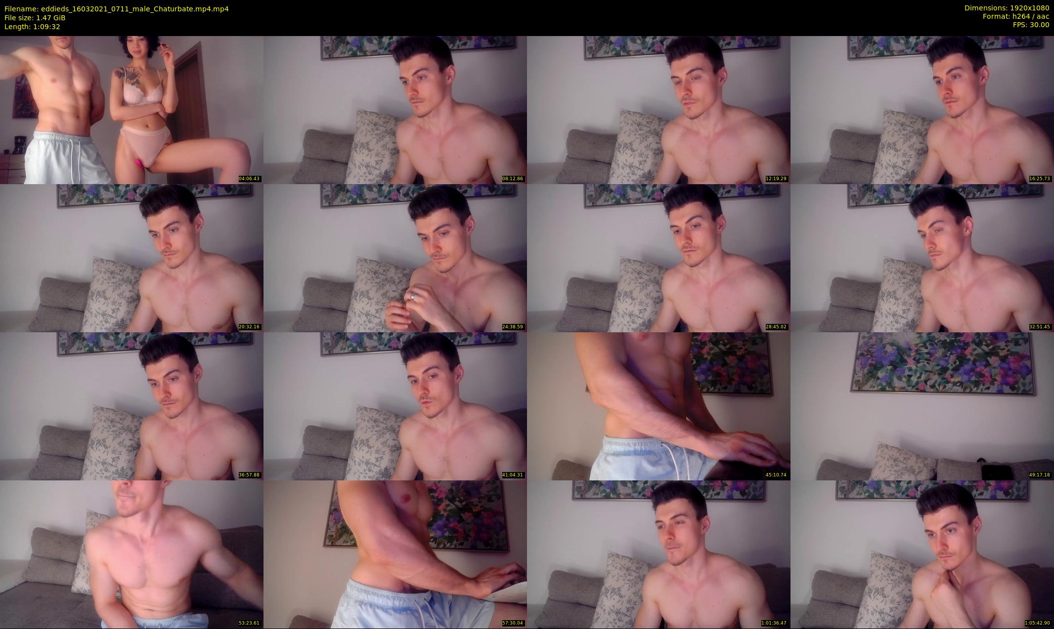 eddieds — 70 minute Chaturbate male cam show recording, 1080p, Mar 16, 2021