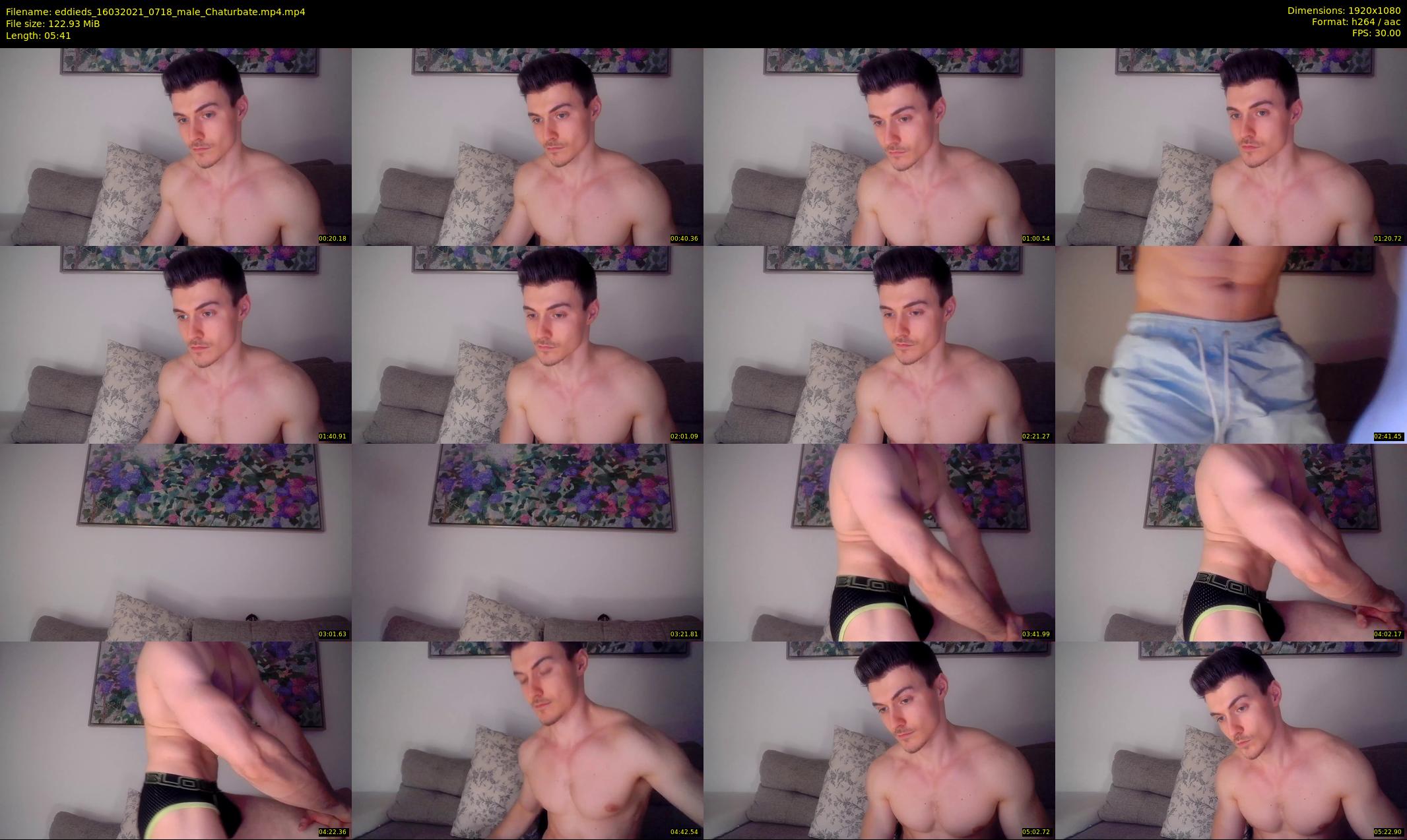 eddieds — 6 minute Chaturbate male cam show recording, 1080p, Mar 16, 2021