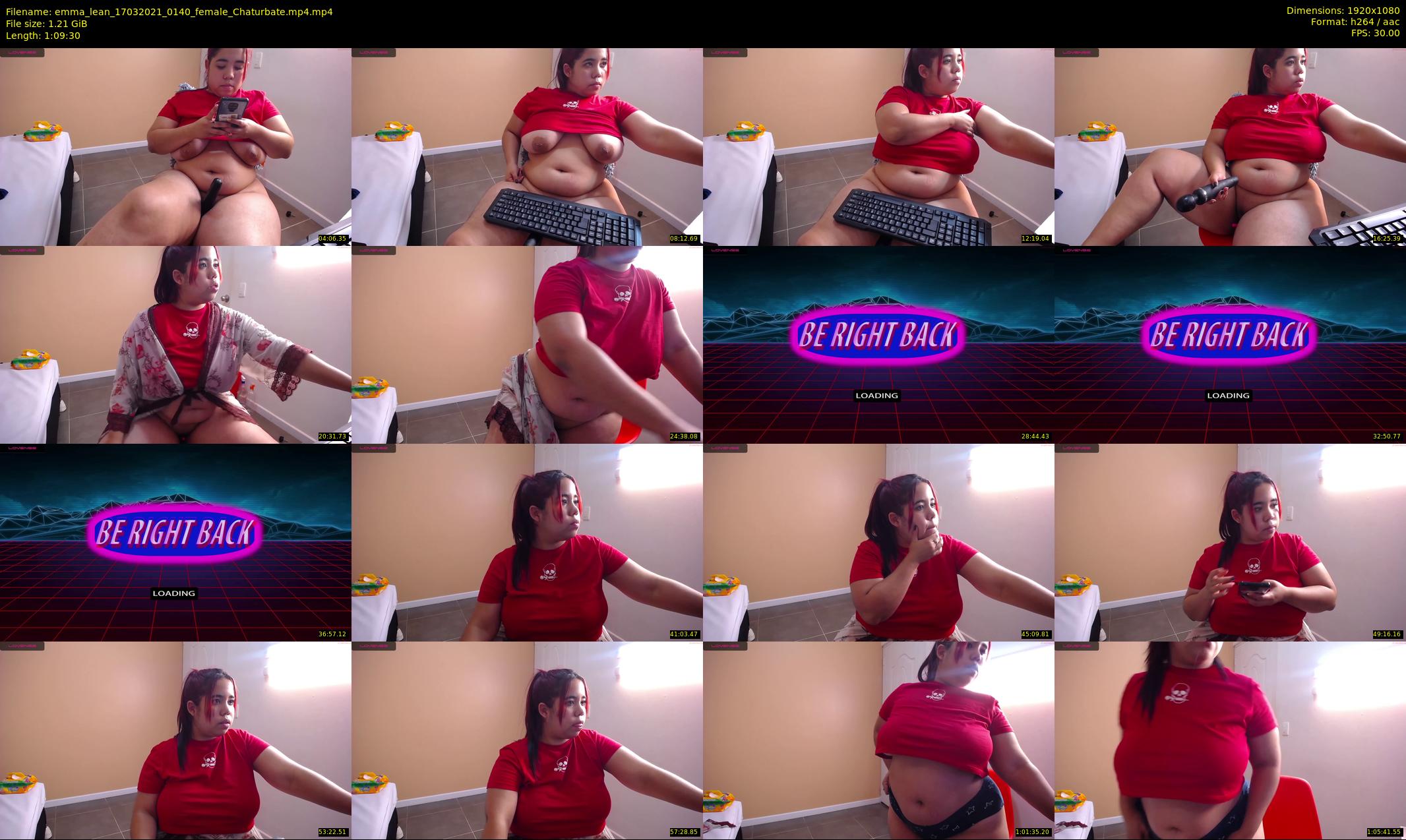 emma_lean — 70 minute Chaturbate female cam show recording, 1080p, Mar 17, 2021