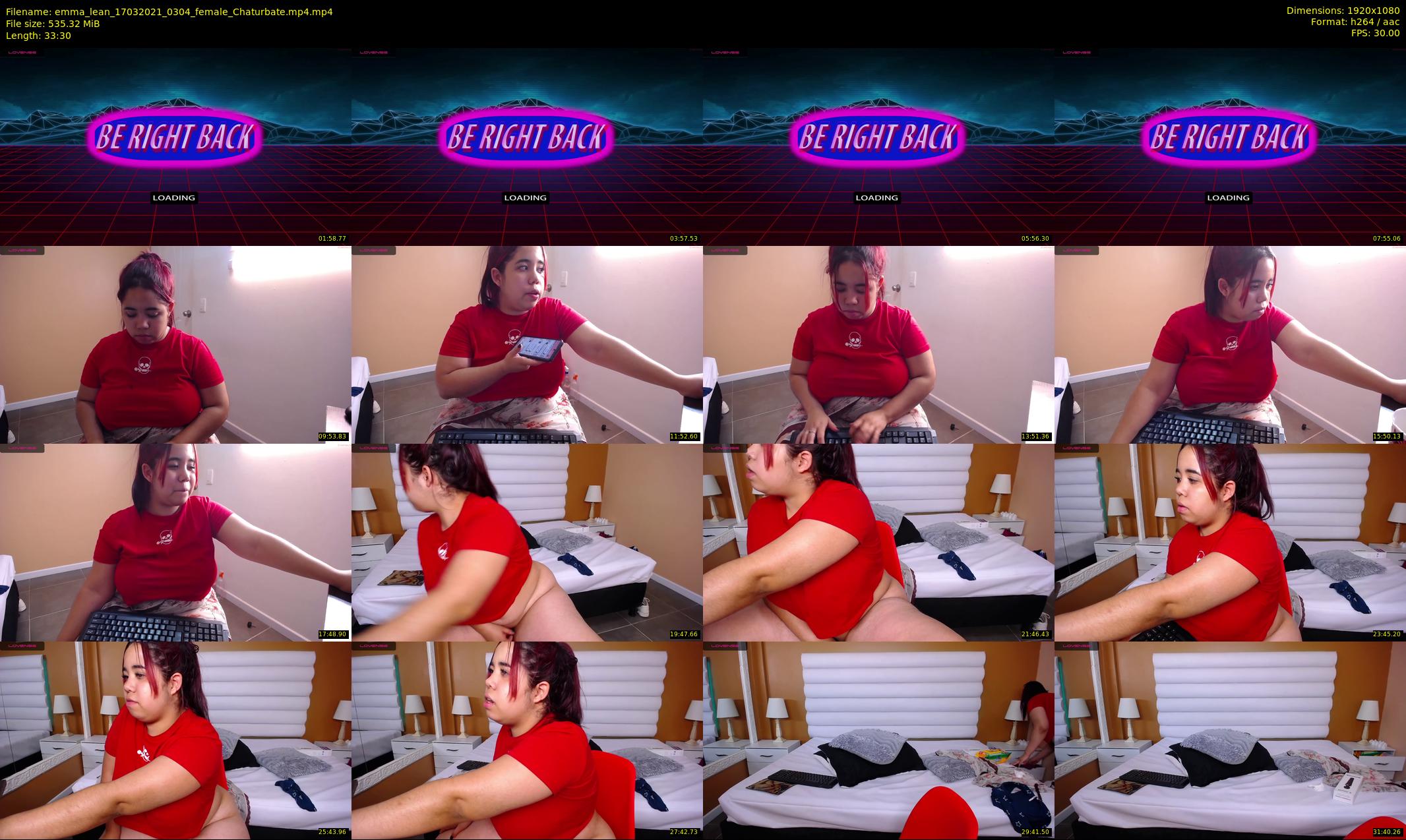 emma_lean — 34 minute Chaturbate female cam show recording, 1080p, Mar 17, 2021