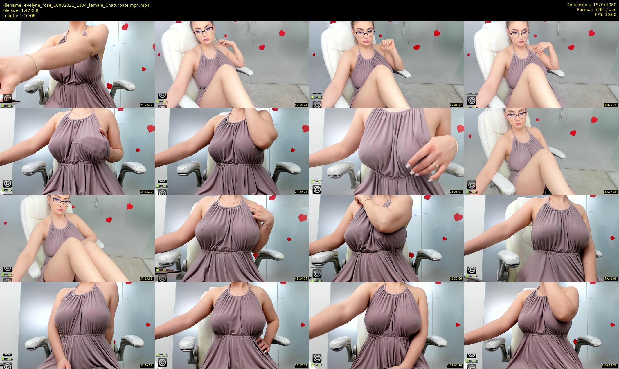 evelyne_rose — 71 minute Chaturbate female cam show recording, 1080p, Mar 16, 2021