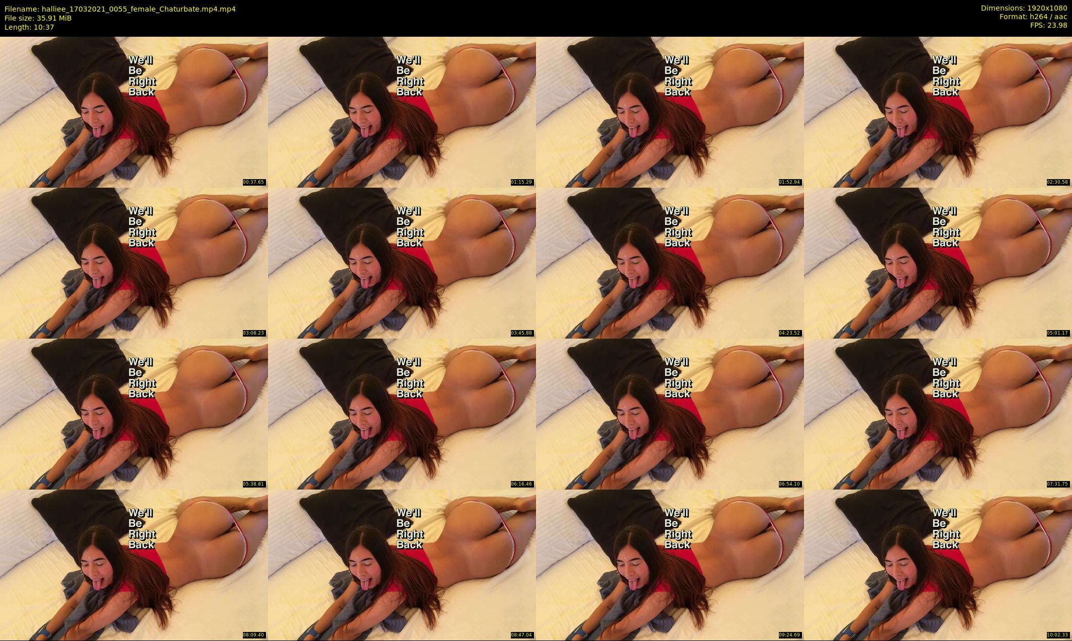 halliee — 11 minute Chaturbate couple cam show recording, 1080p, Mar 17, 2021