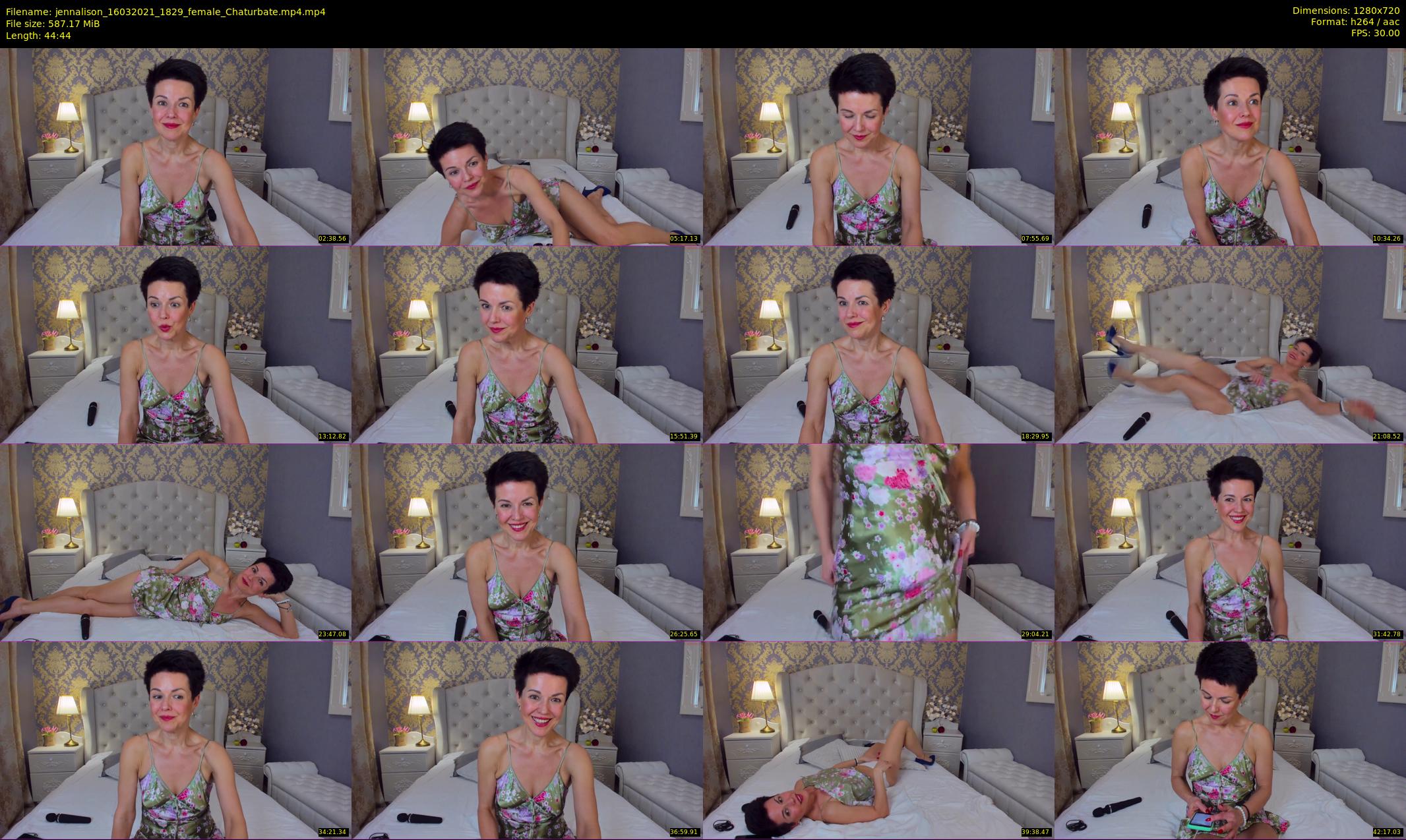 jennalison — 45 minute Chaturbate female cam show recording, 720p, Mar 16, 2021