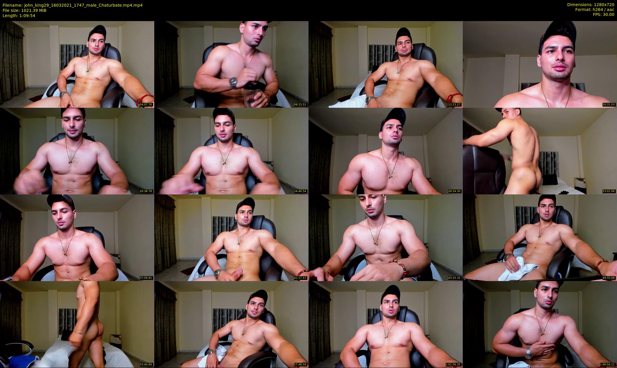 john_king29 — 70 minute Chaturbate male cam show recording, 720p, Mar 16, 2021