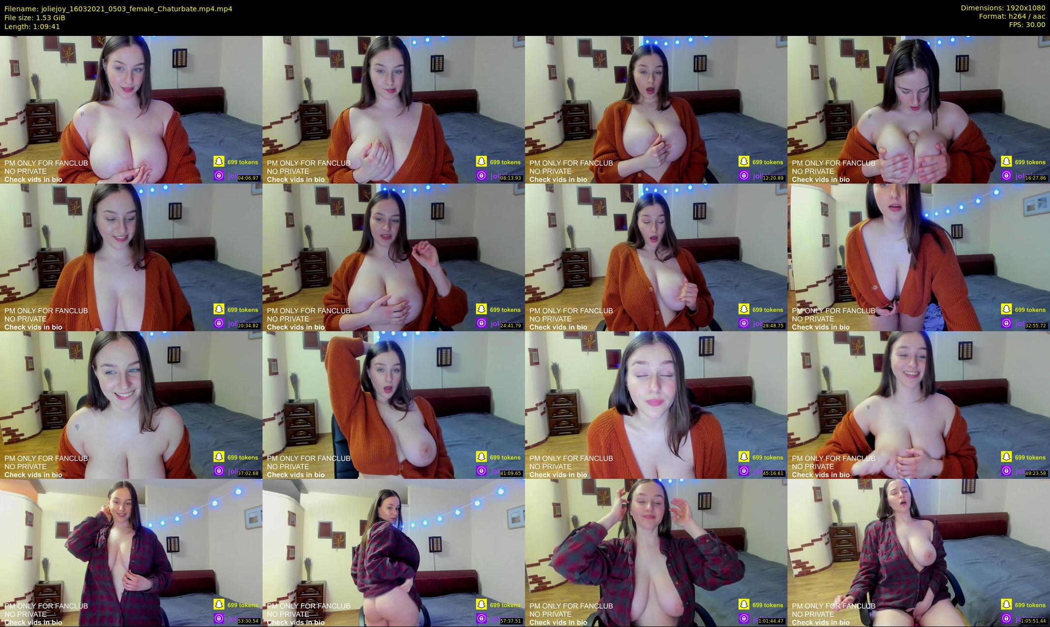 joliejoy — 70 minute Chaturbate female cam show recording, 1080p, Mar 16, 2021