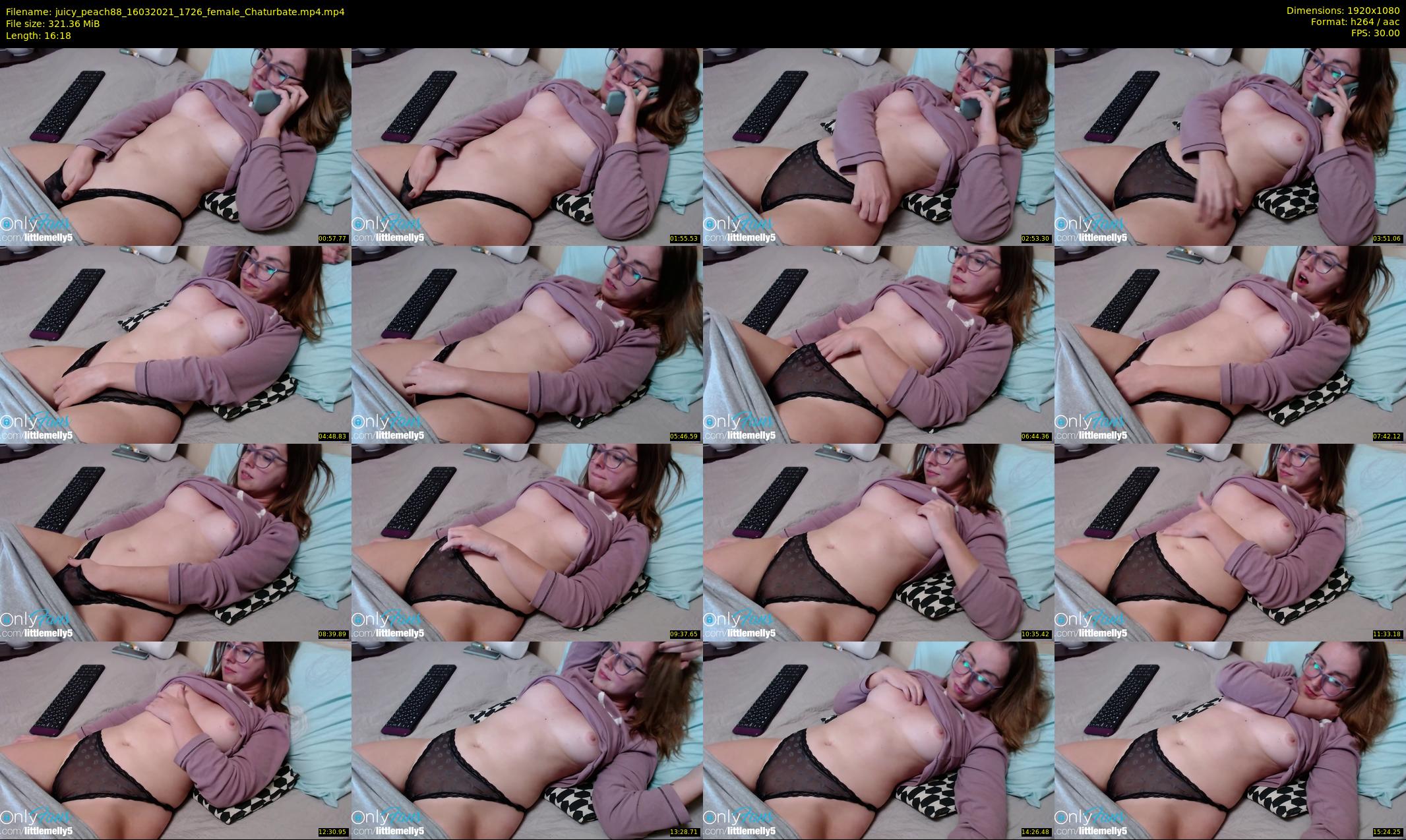 juicy_peach88 — 17 minute Chaturbate female cam show recording, 1080p, Mar 16, 2021