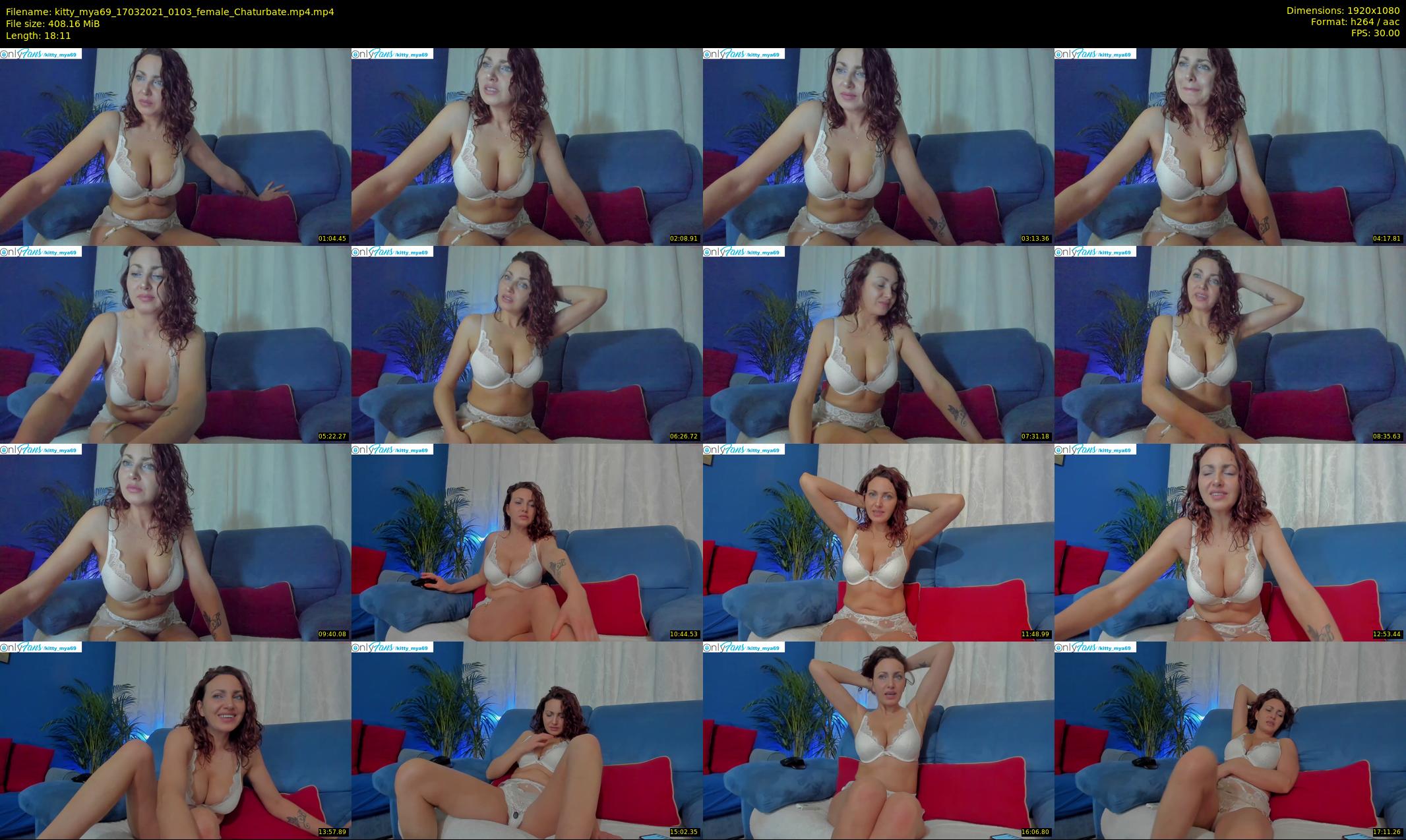 kitty_mya69 — 19 minute Chaturbate female cam show recording, 1080p, Mar 17, 2021
