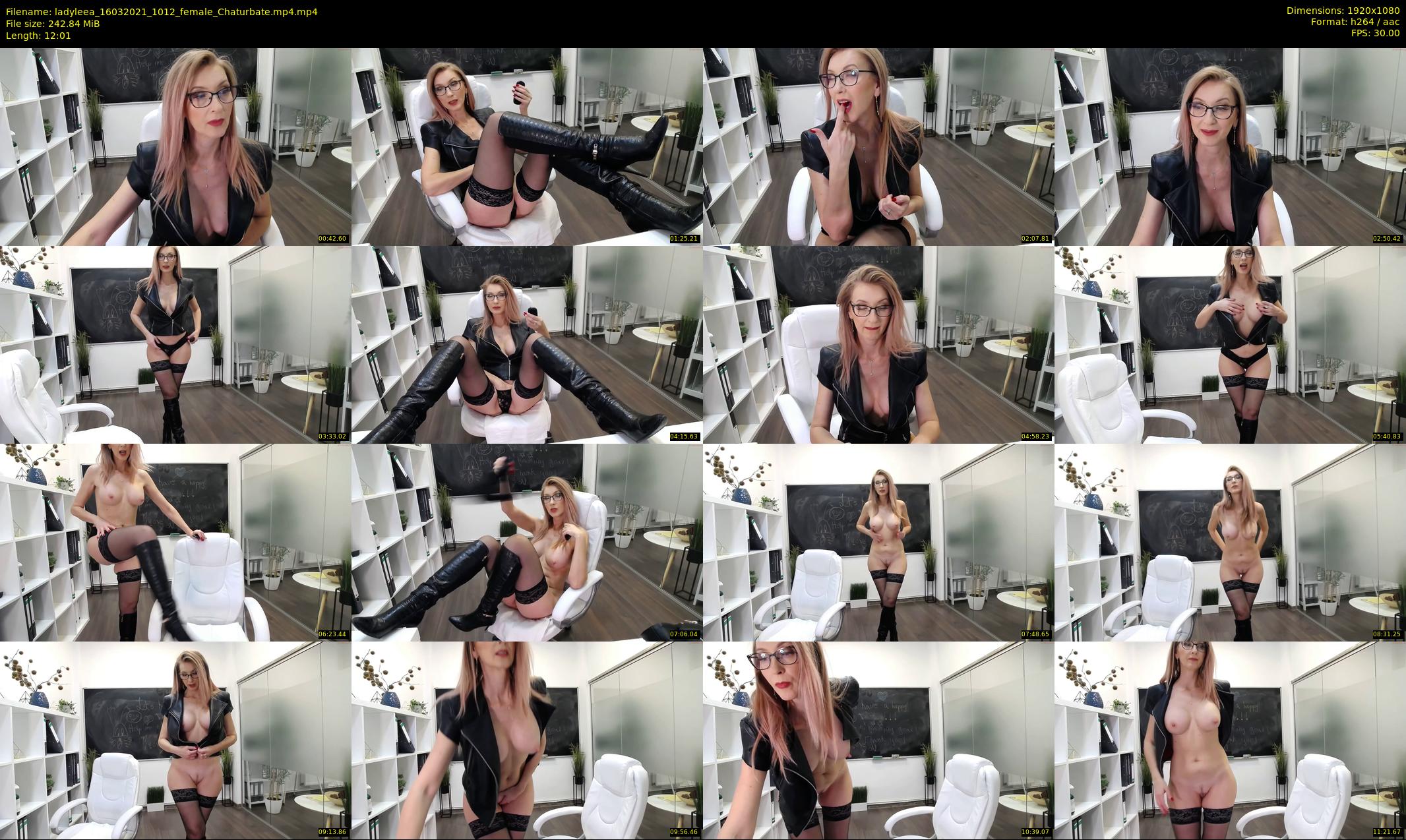 ladyleea — 13 minute Chaturbate female cam show recording, 1080p, Mar 16, 2021