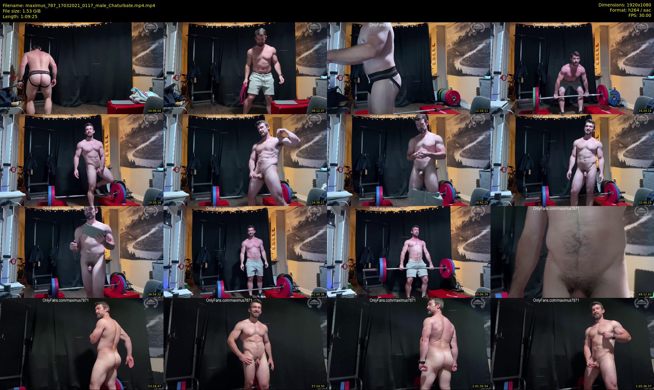 maximus_787 — 70 minute Chaturbate male cam show recording, 1080p, Mar 17, 2021