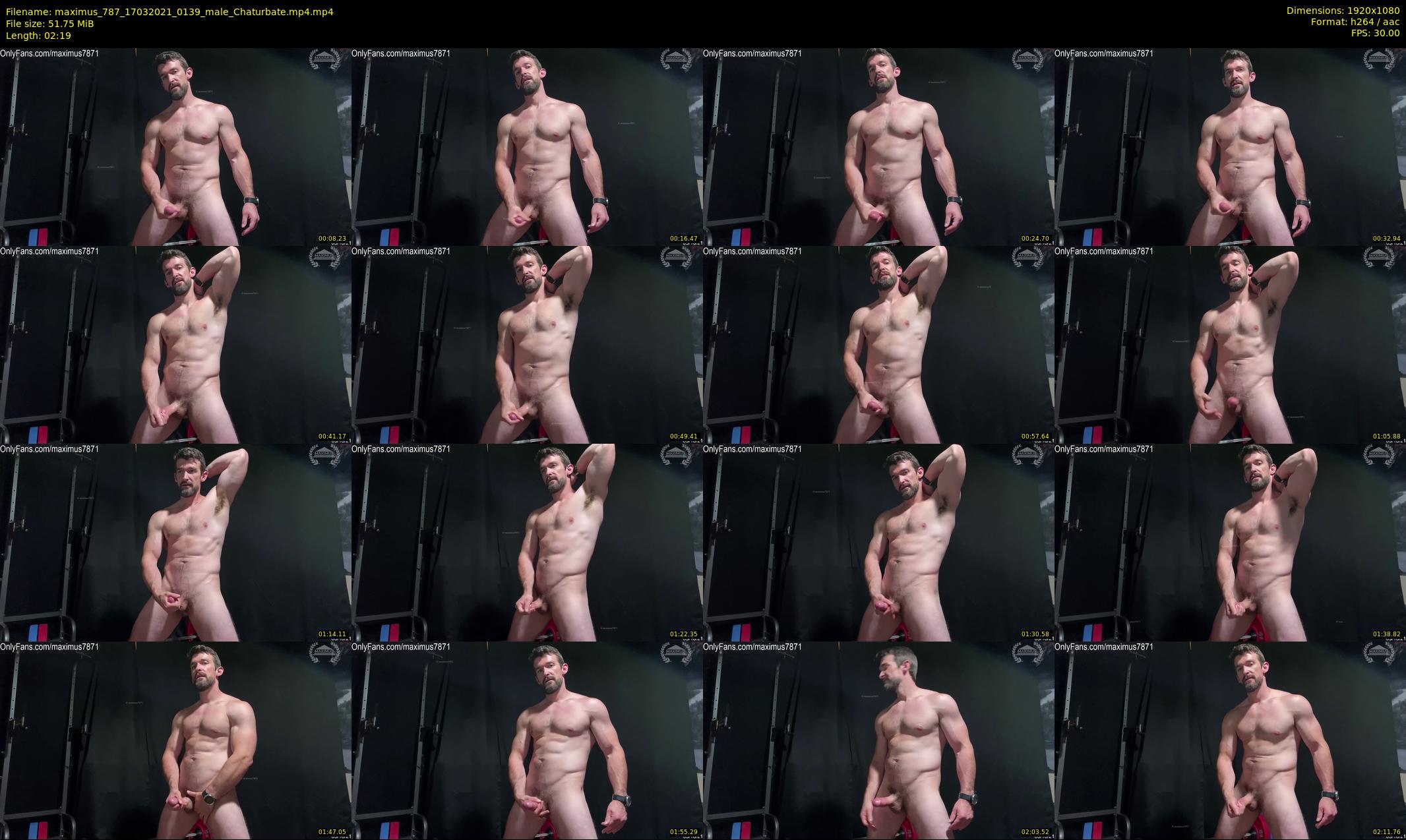 maximus_787 — 3 minute Chaturbate male cam show recording, 1080p, Mar 17, 2021