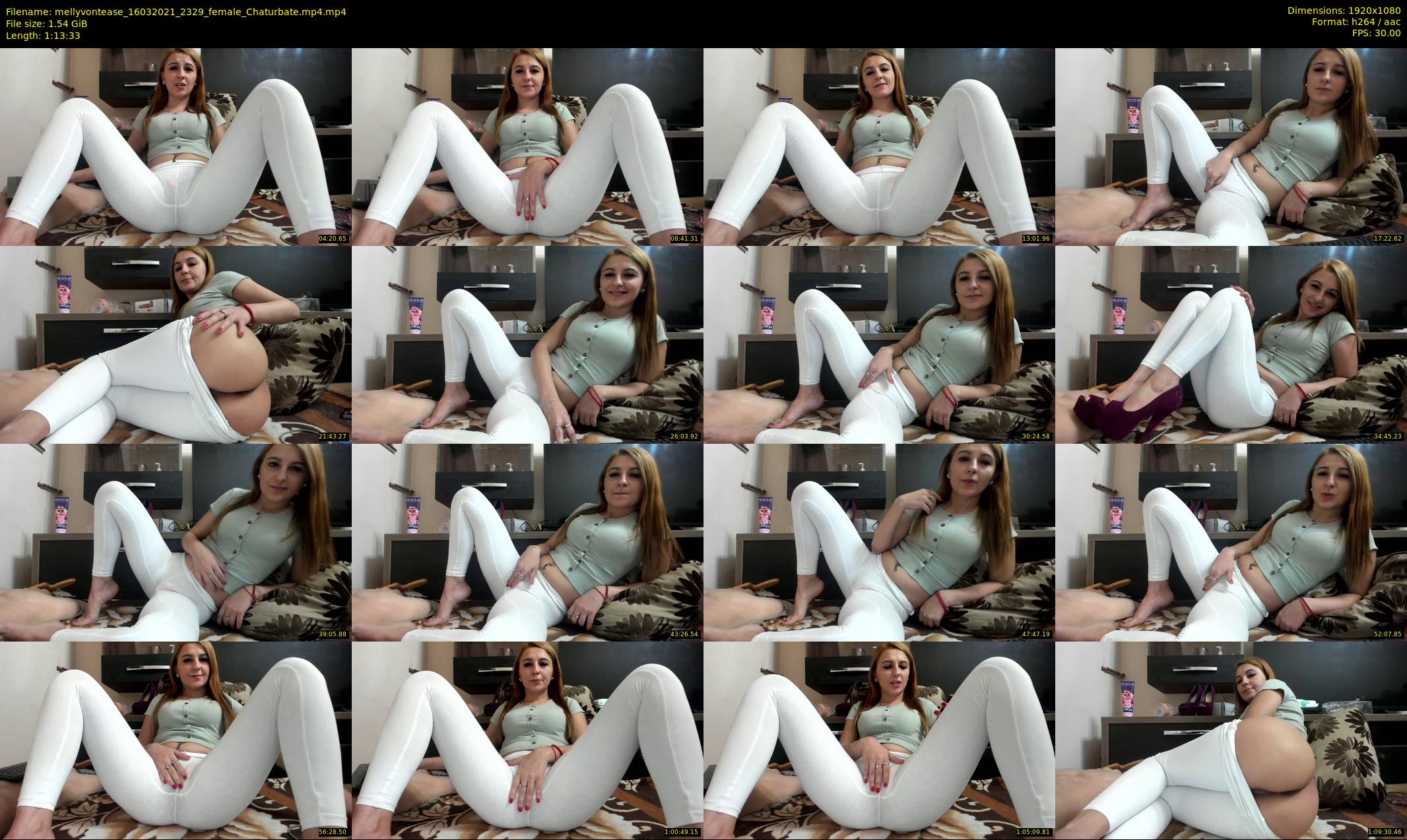 mellyvontease — 74 minute Chaturbate female cam show recording, 1080p, Mar 16, 2021