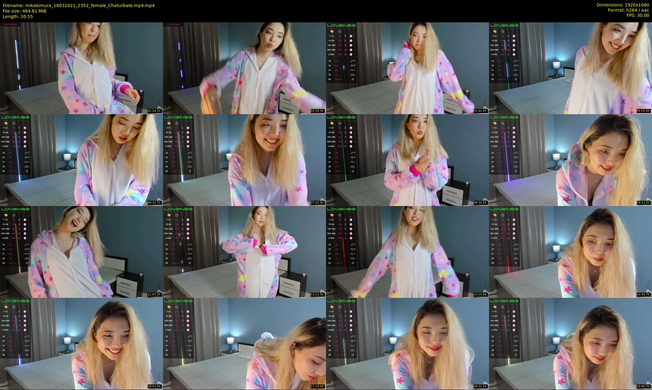 mikakimura — 21 minute Chaturbate female cam show recording, 1080p, Mar 16, 2021