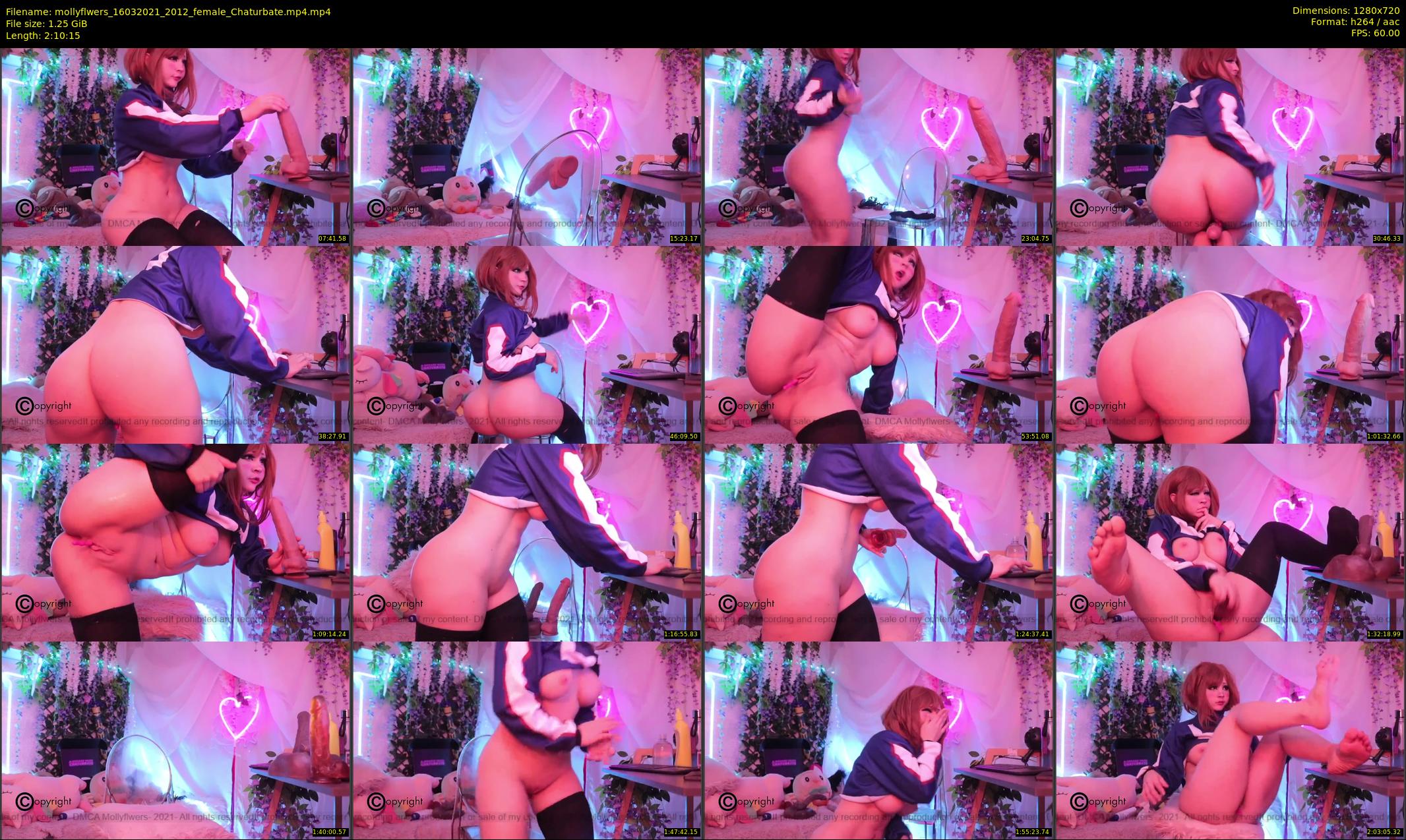 mollyflwers — 131 minute Chaturbate female cam show recording, 720p, Mar 16, 2021