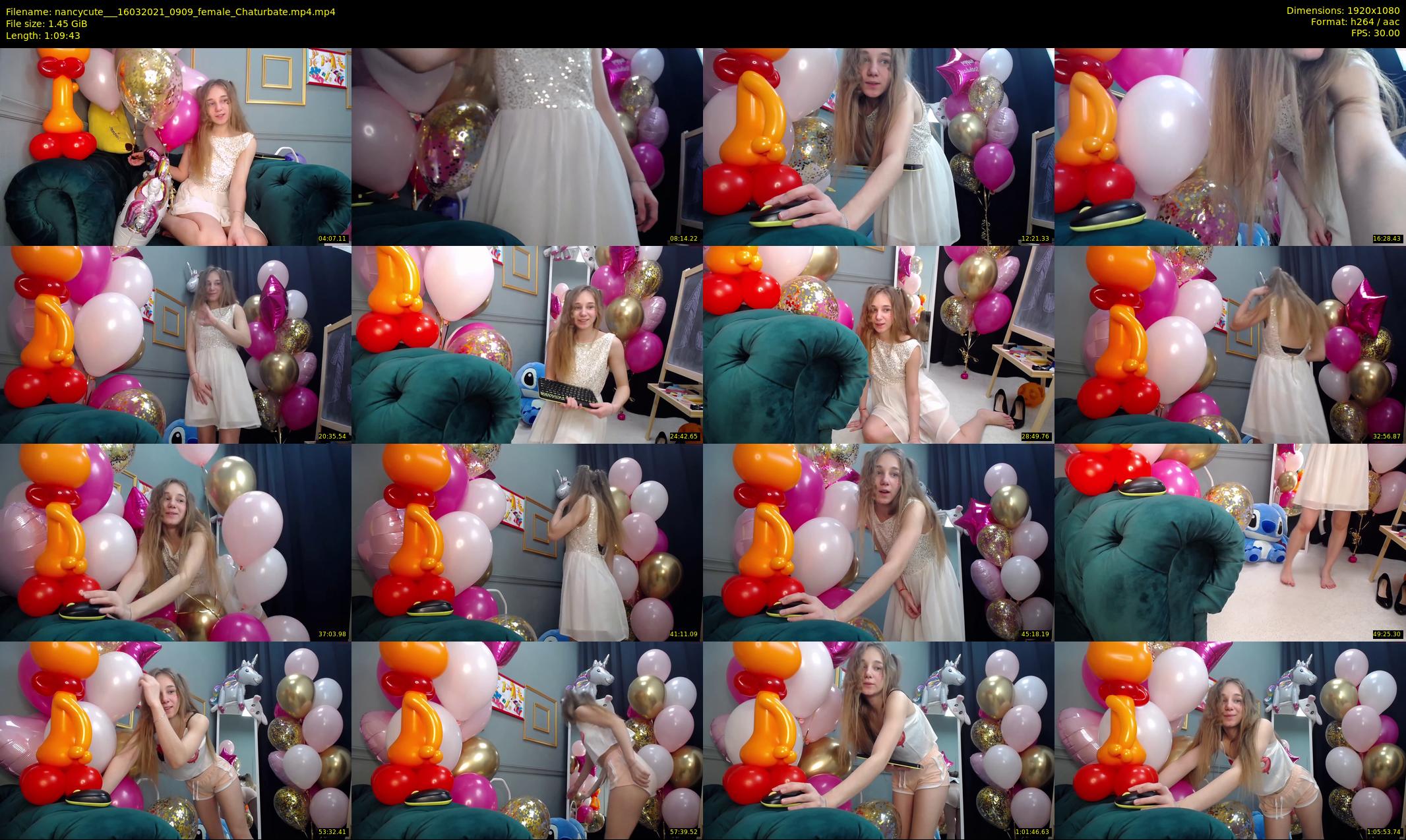 nancycute__ — 70 minute Chaturbate female cam show recording, 1080p, Mar 16, 2021