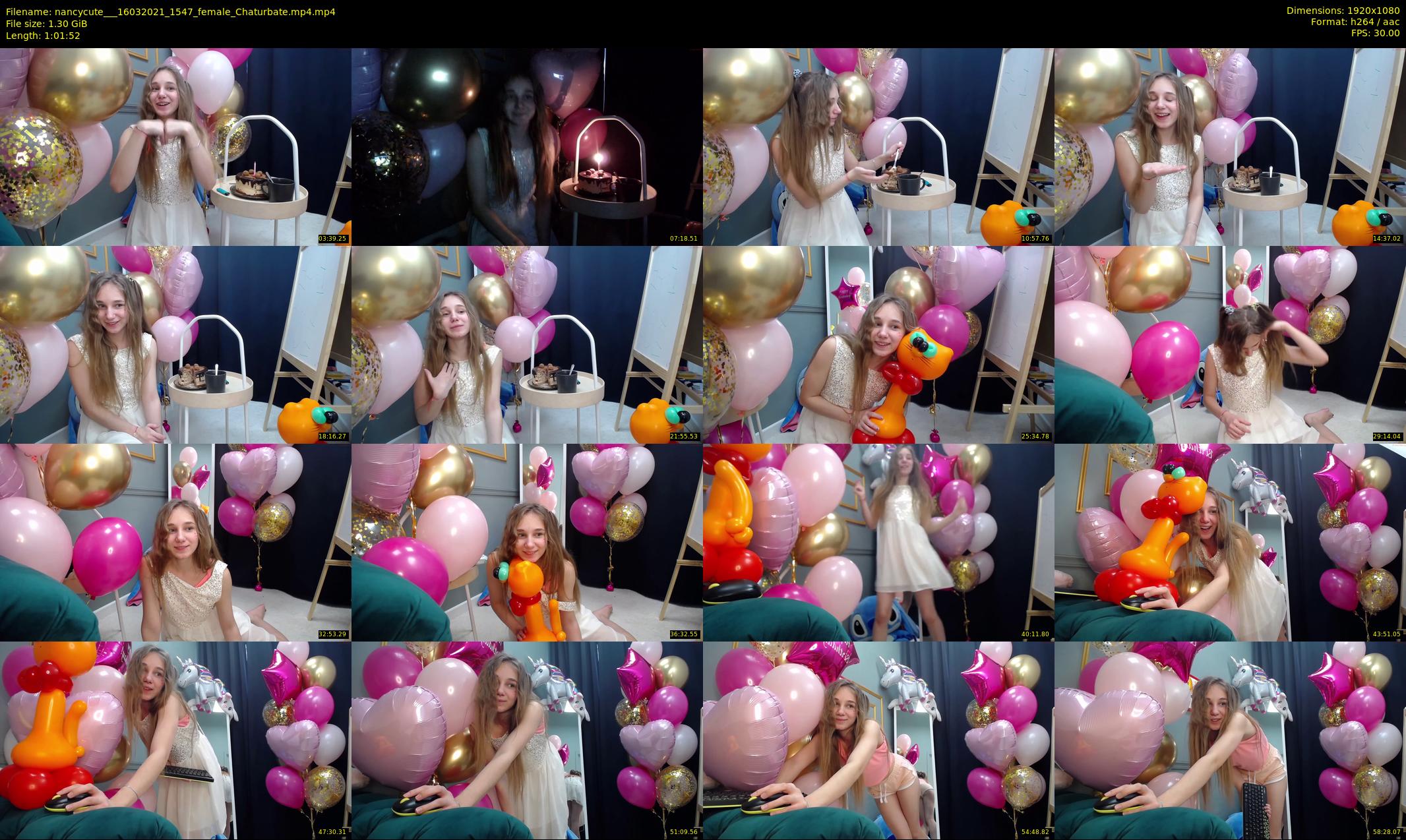 nancycute__ — 62 minute Chaturbate female cam show recording, 1080p, Mar 16, 2021