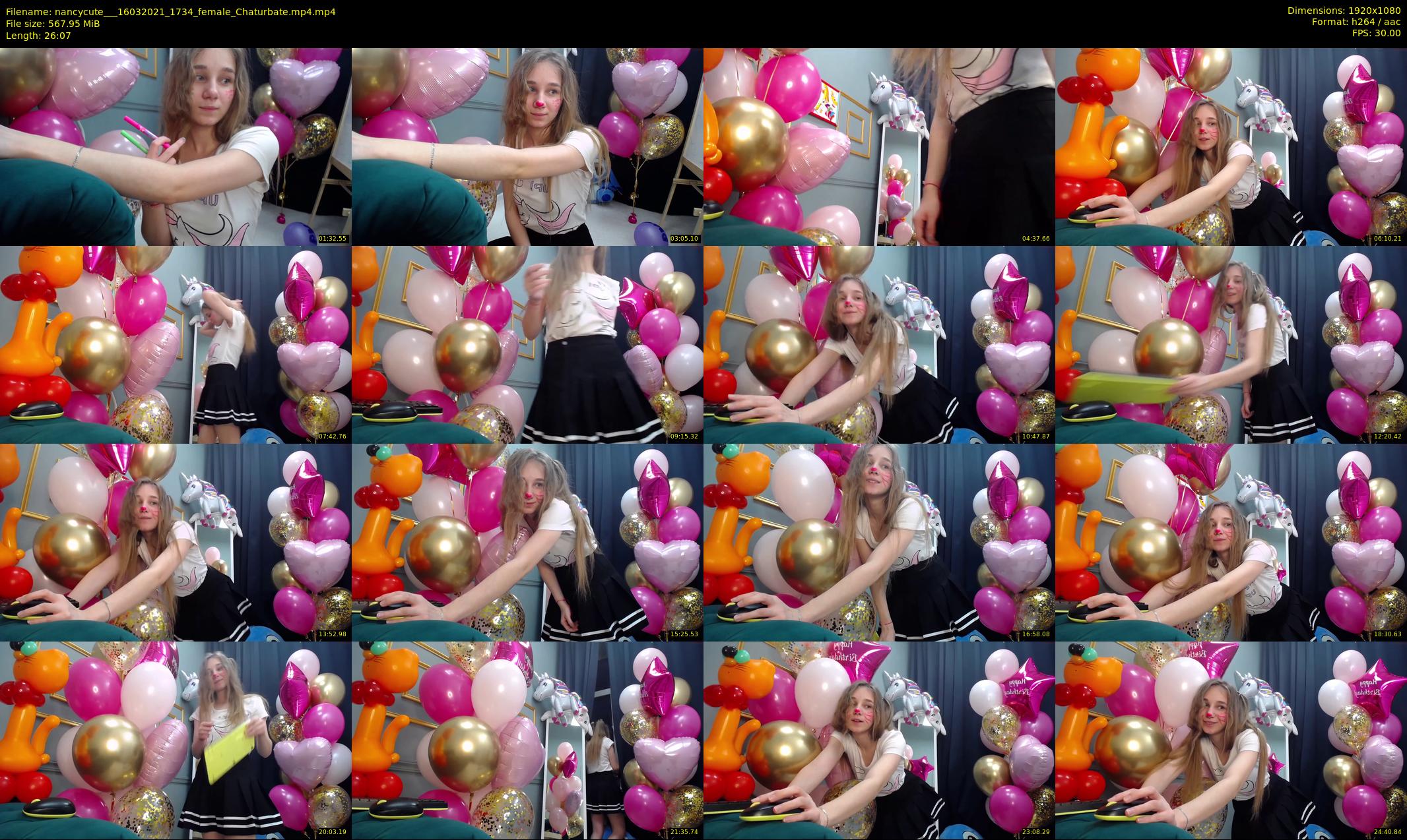 nancycute__ — 27 minute Chaturbate female cam show recording, 1080p, Mar 16, 2021