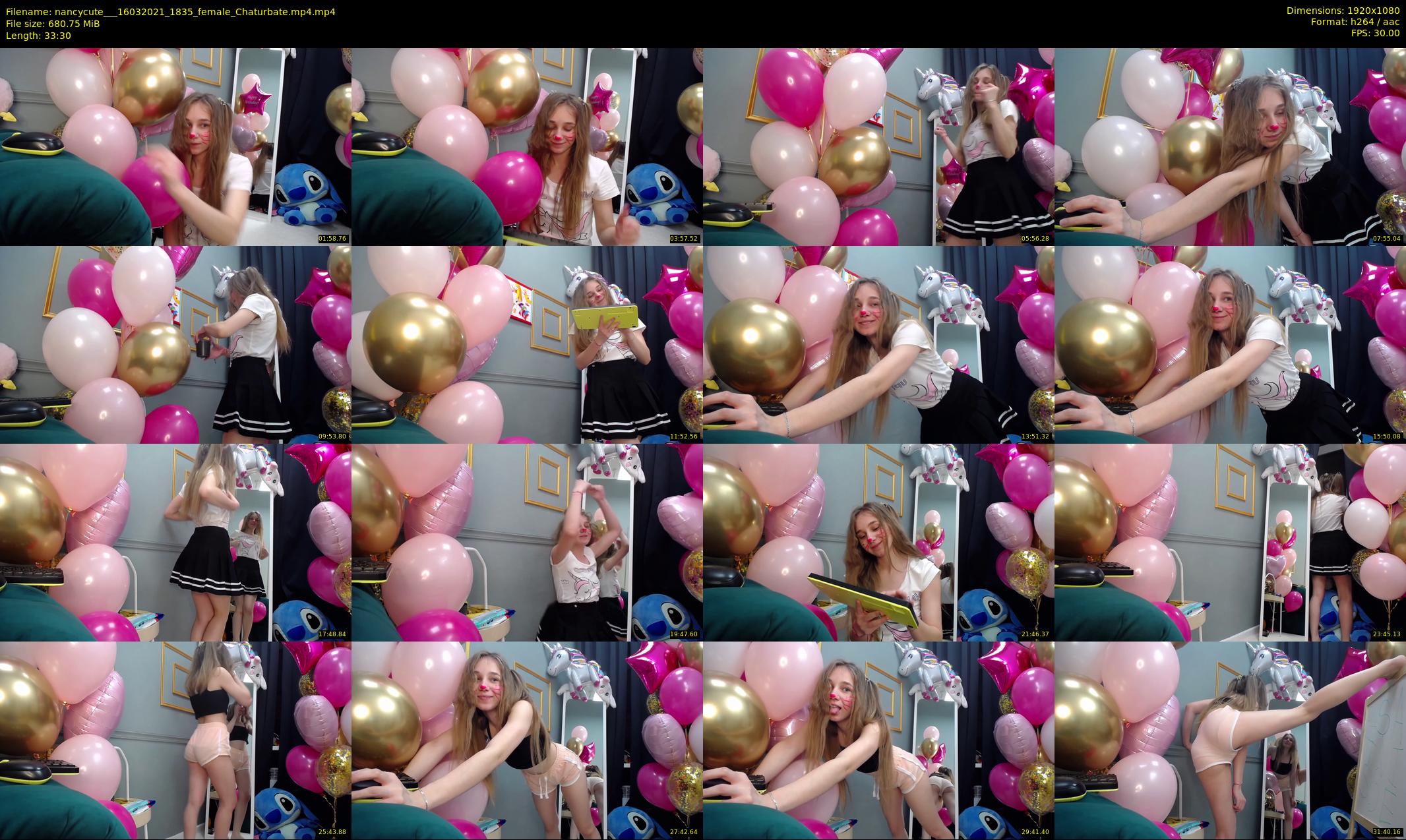 nancycute__ — 34 minute Chaturbate female cam show recording, 1080p, Mar 16, 2021