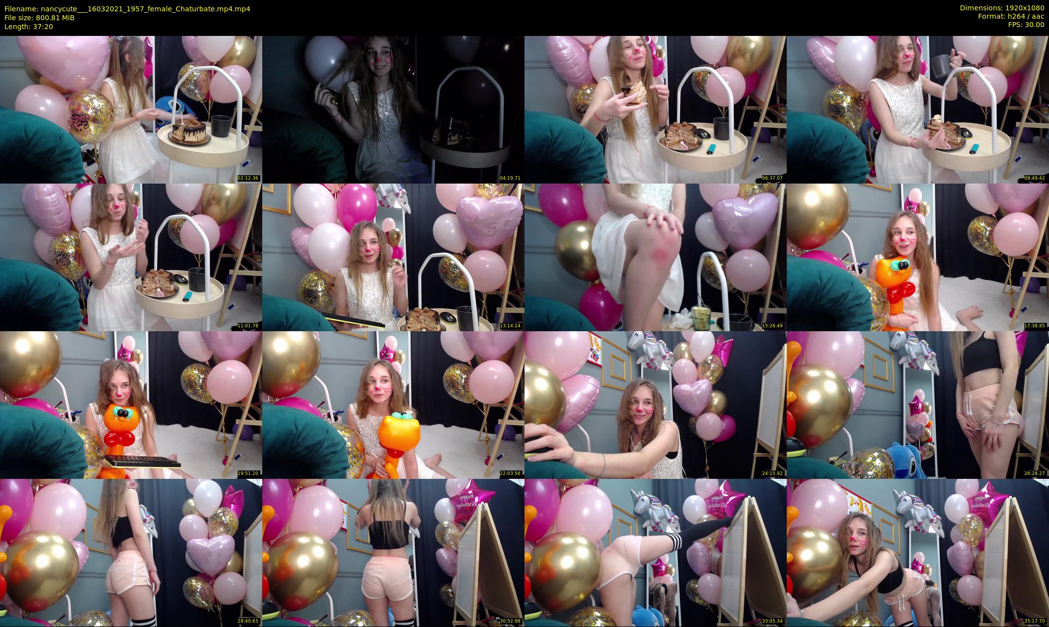nancycute__ — 38 minute Chaturbate female cam show recording, 1080p, Mar 16, 2021