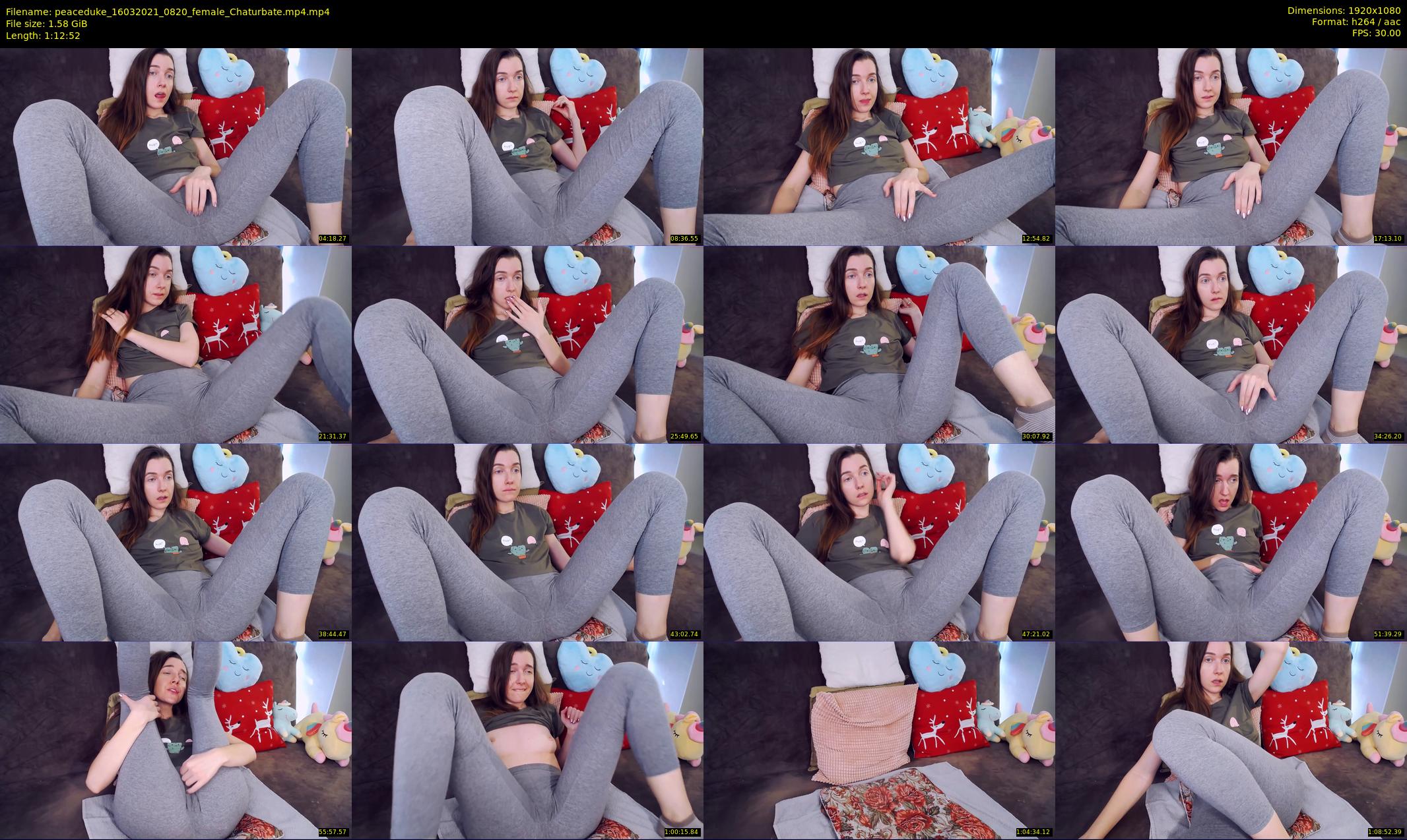 peaceduke — 73 minute Chaturbate female cam show recording, 1080p, Mar 16, 2021