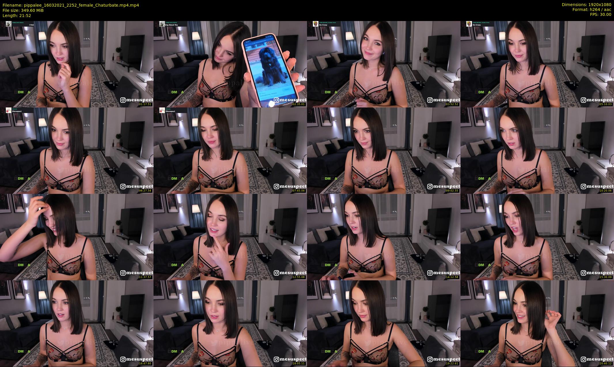 pippalee — 22 minute Chaturbate female cam show recording, 1080p, Mar 16, 2021