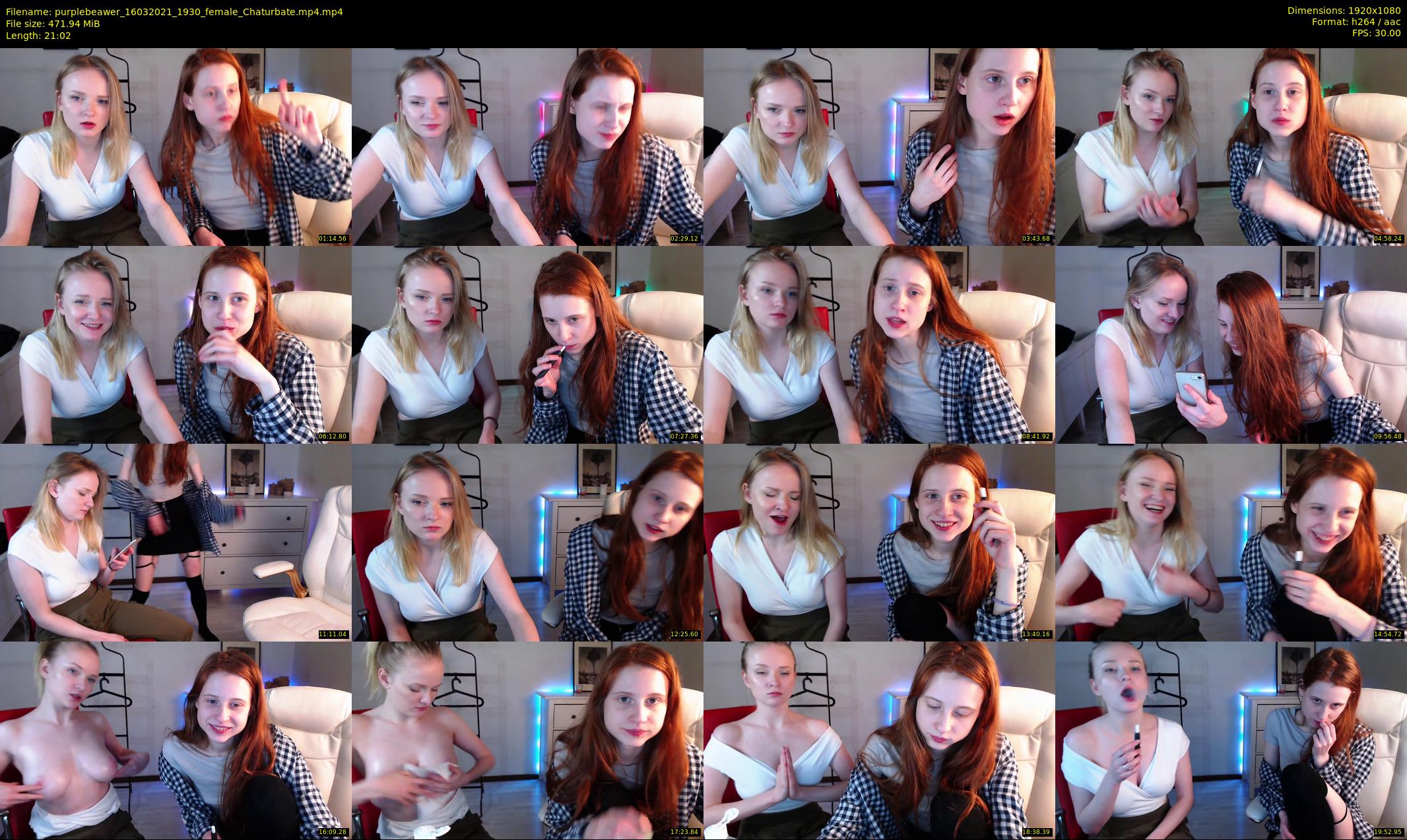 purplebeawer — 22 minute Chaturbate female cam show recording, 1080p, Mar 16, 2021