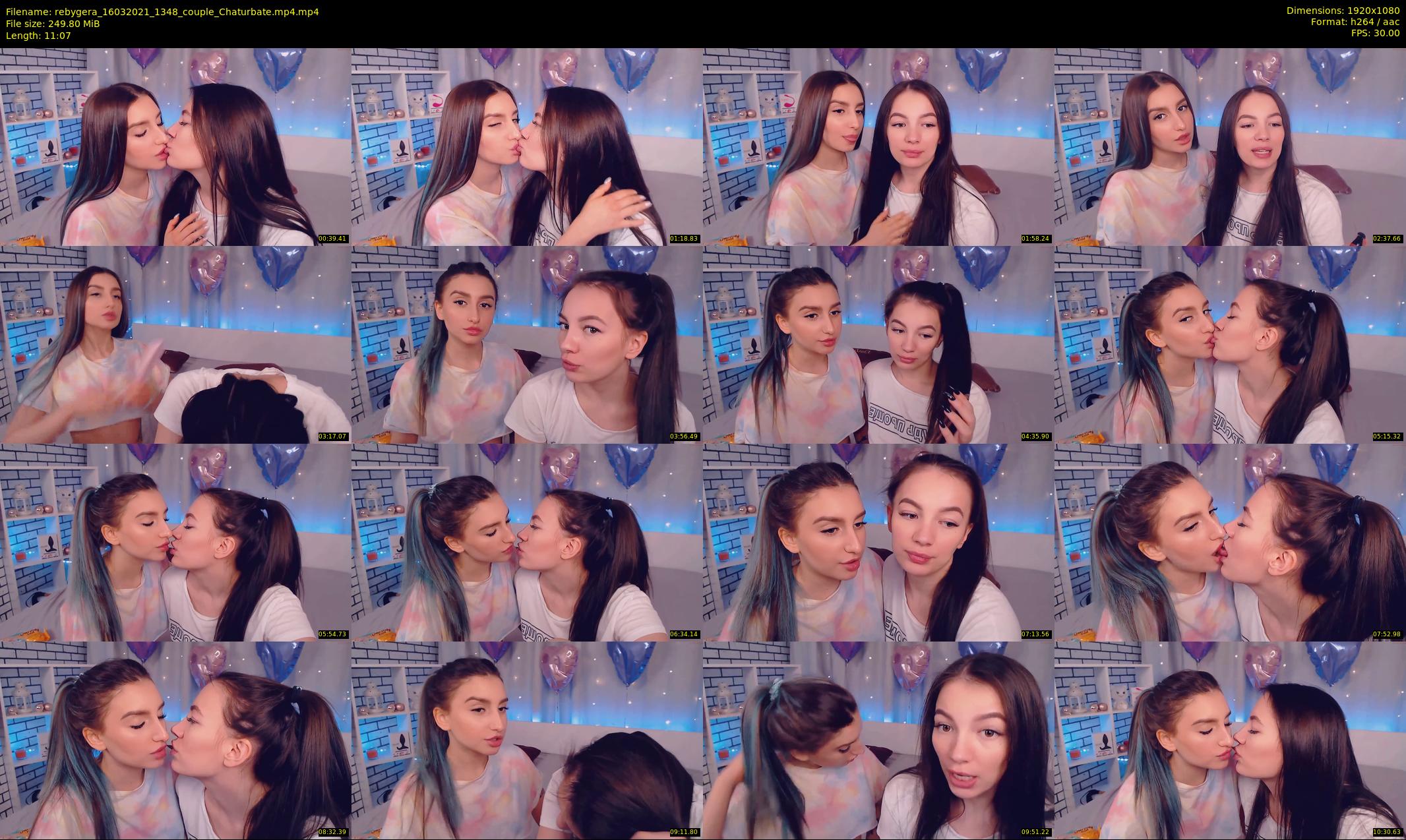 rebygera — 12 minute Chaturbate couple cam show recording, 1080p, Mar 16, 2021