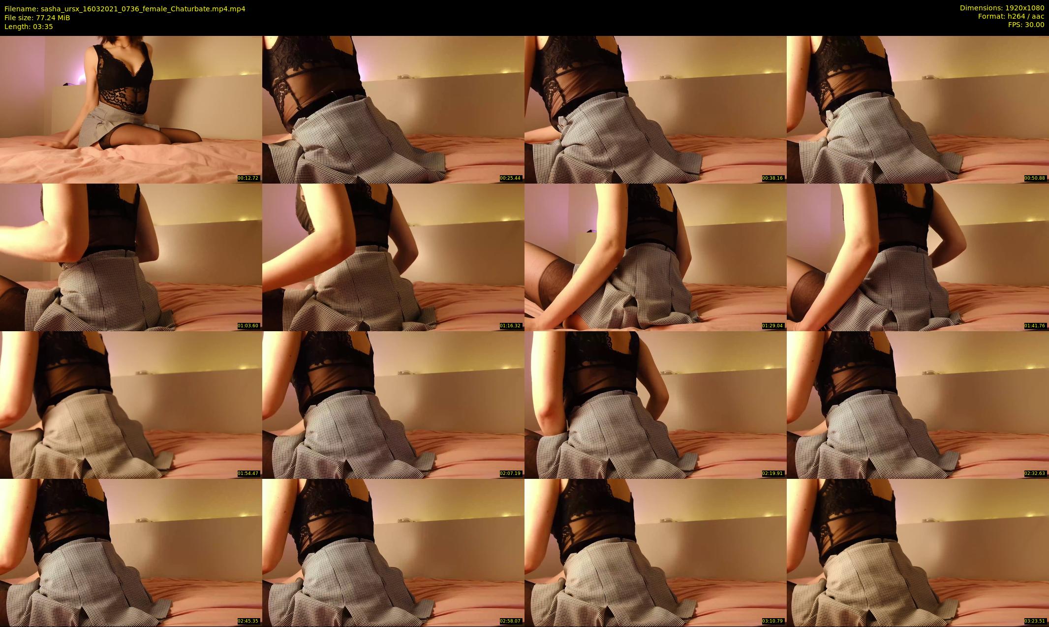 sasha_ursx — 4 minute Chaturbate female cam show recording, 1080p, Mar 16, 2021