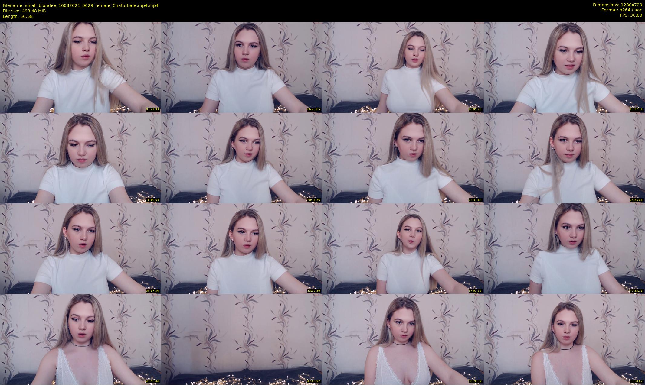 small_blondee — 57 minute Chaturbate female cam show recording, 720p, Mar 16, 2021