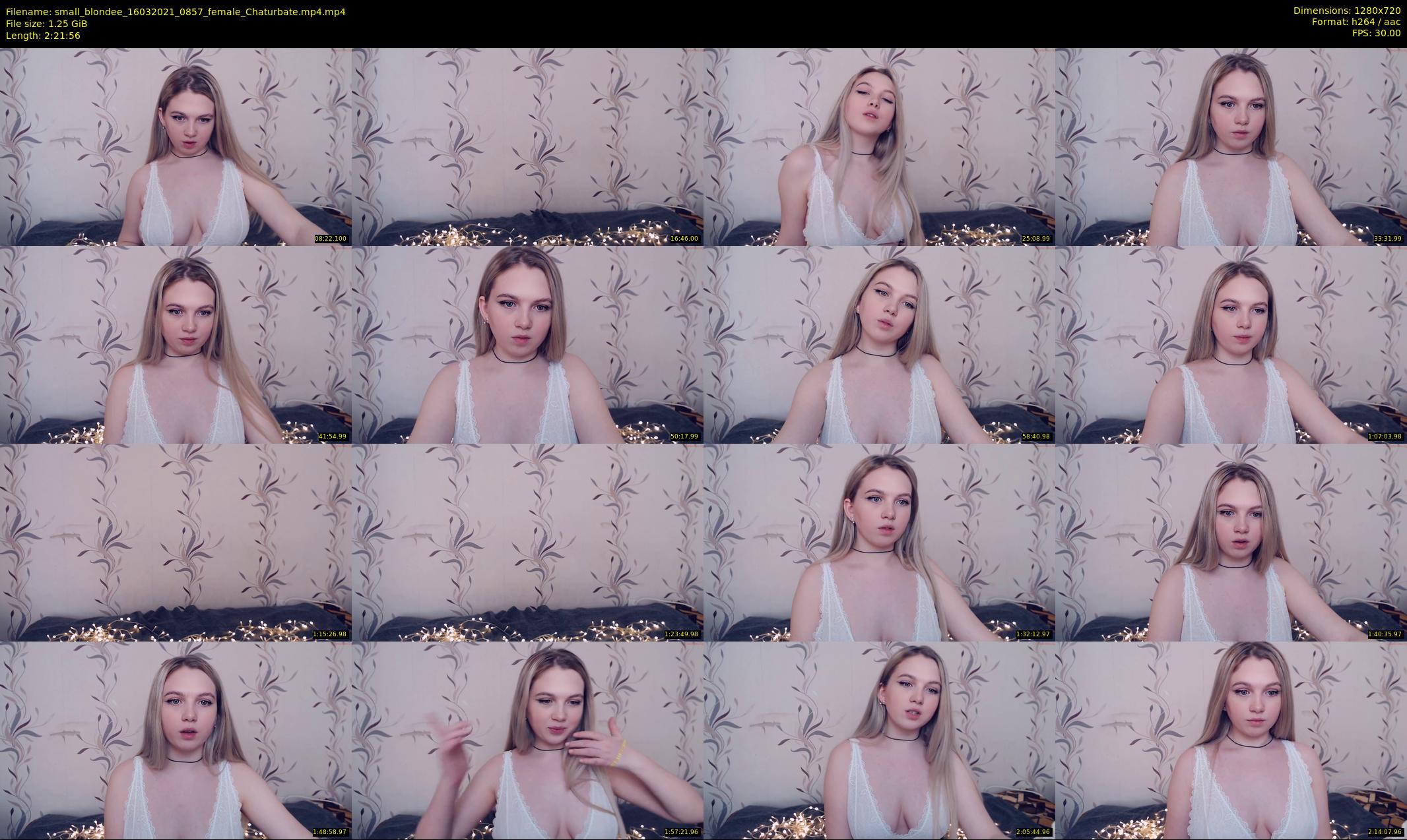small_blondee — 142 minute Chaturbate female cam show recording, 720p, Mar 16, 2021