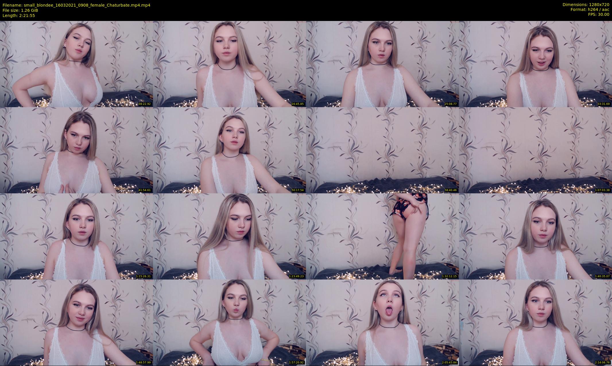 small_blondee — 142 minute Chaturbate female cam show recording, 720p, Mar 16, 2021