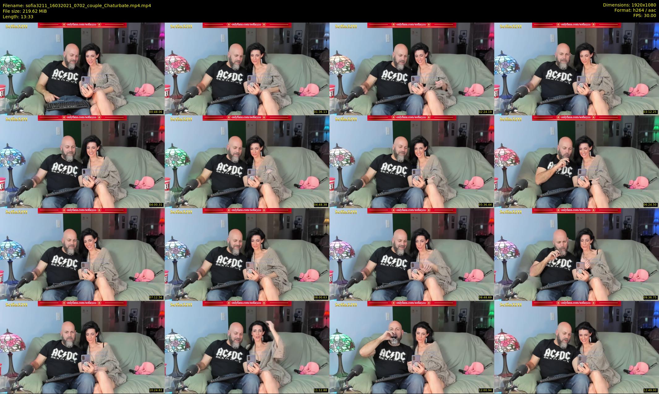 sofia3211 — 14 minute Chaturbate couple cam show recording, 1080p, Mar 16, 2021