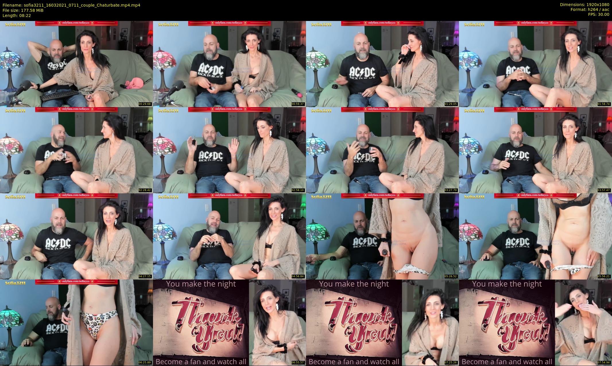 sofia3211 — 9 minute Chaturbate couple cam show recording, 1080p, Mar 16, 2021