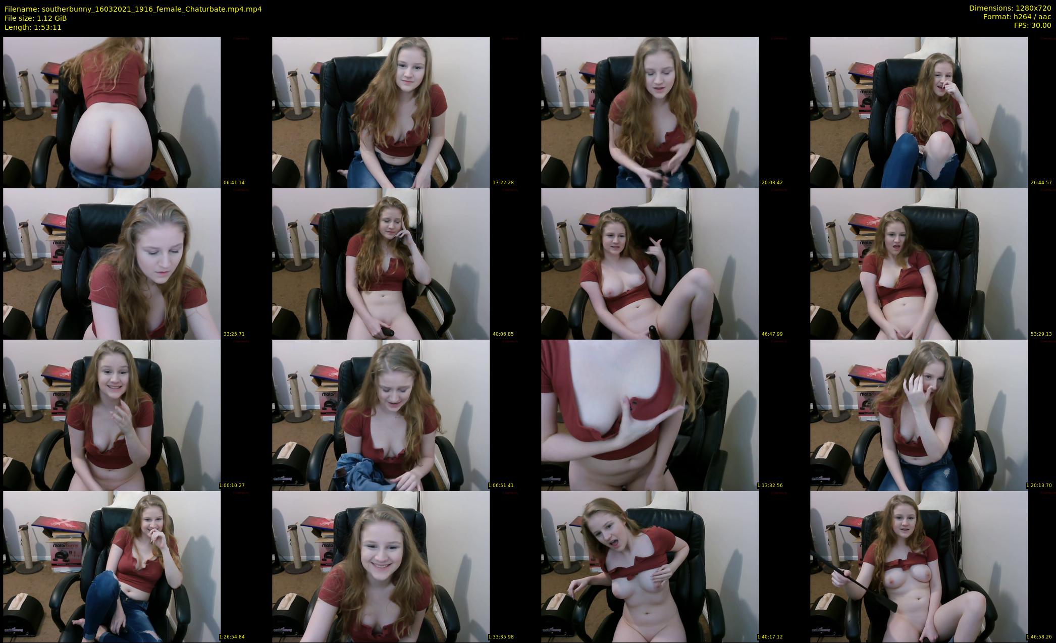 southerbunny — 114 minute Chaturbate female cam show recording, 720p, Mar 16, 2021