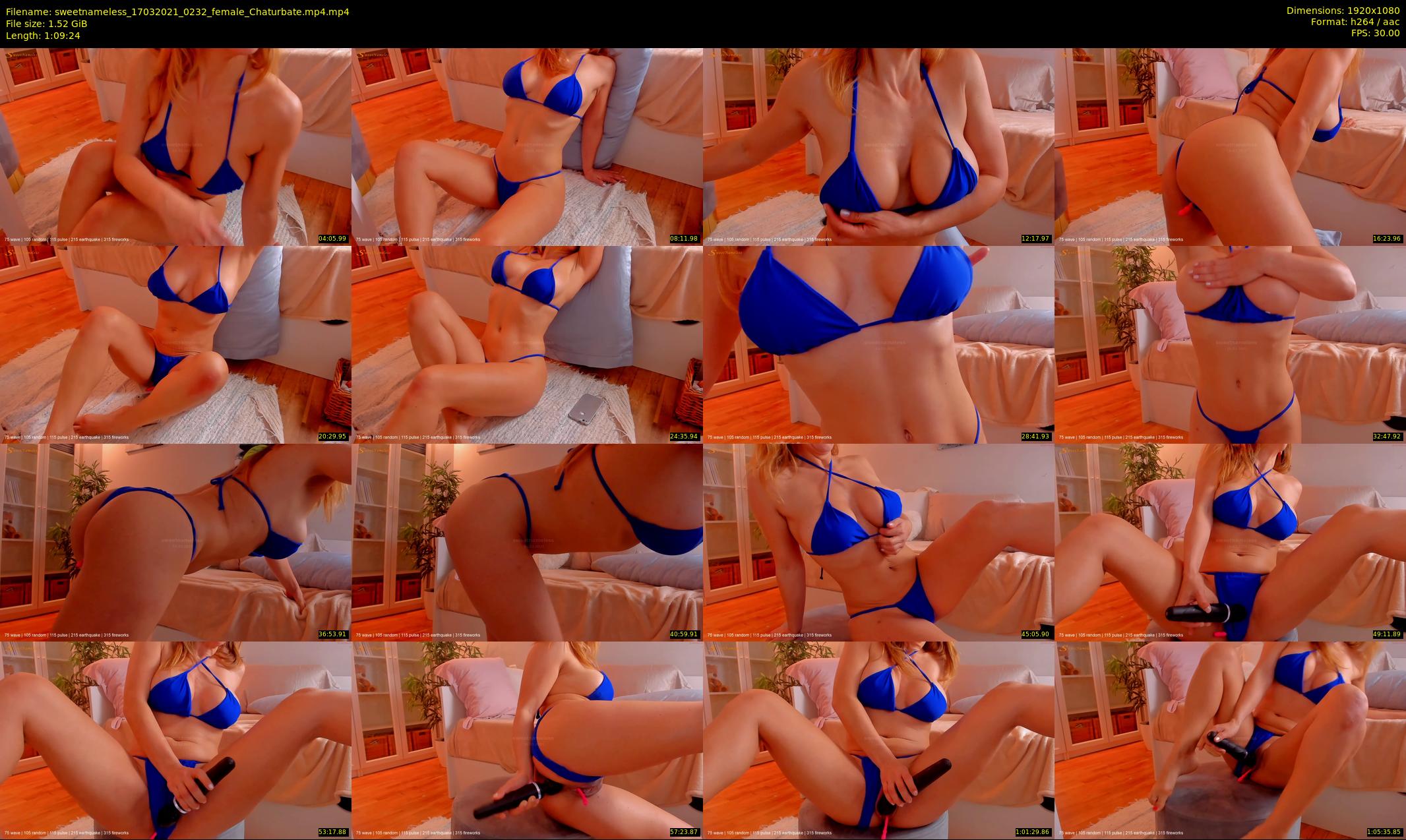sweetnameless — 70 minute Chaturbate couple cam show recording, 1080p, Mar 17, 2021