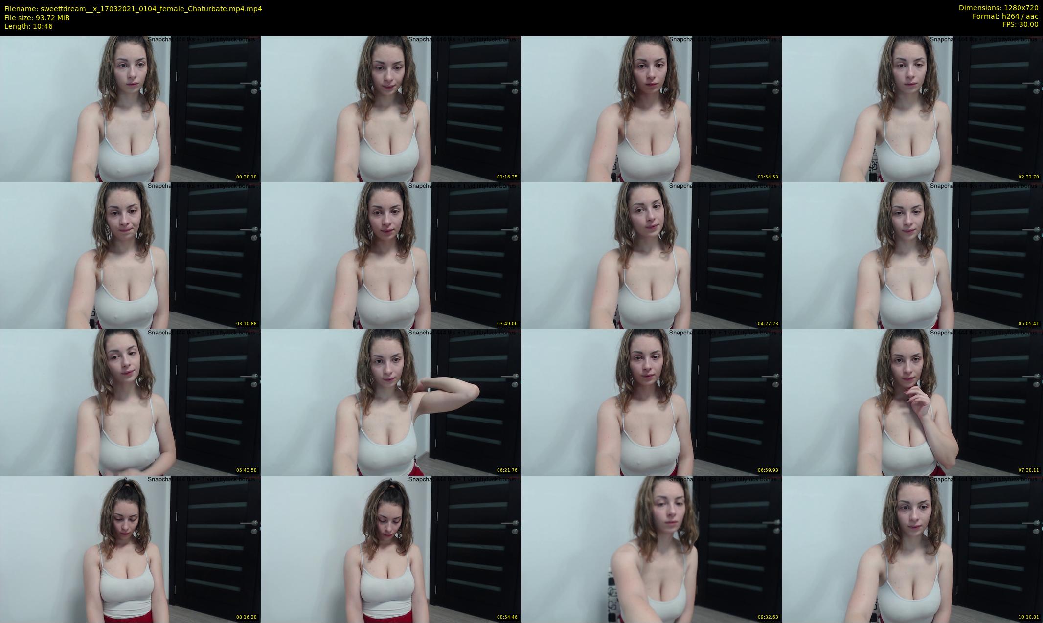 sweettdream__x — 11 minute Chaturbate female cam show recording, 720p, Mar 17, 2021