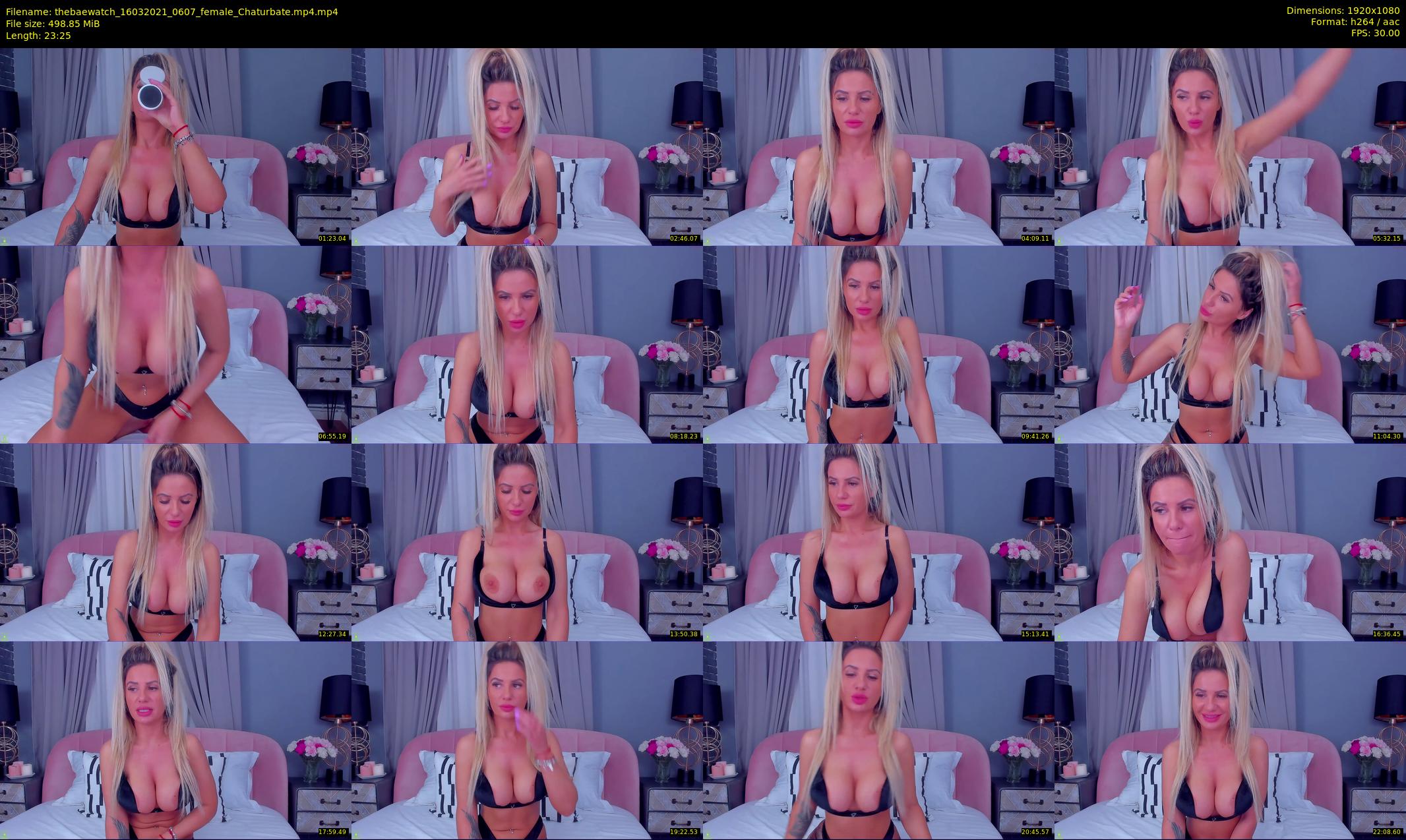 thebaewatch — 24 minute Chaturbate female cam show recording, 1080p, Mar 16, 2021