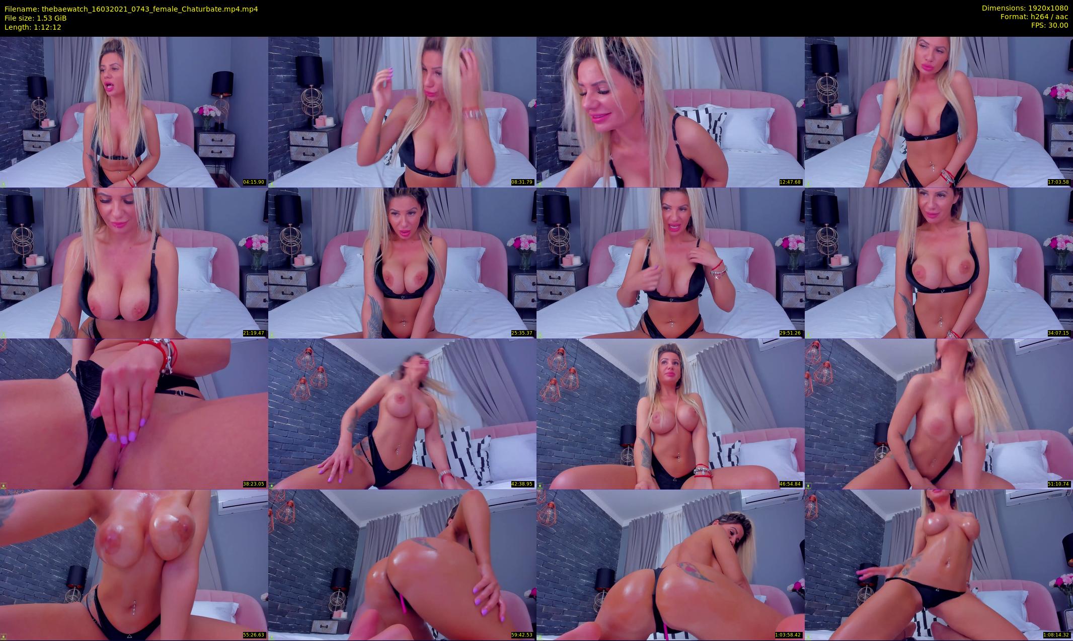 thebaewatch — 73 minute Chaturbate female cam show recording, 1080p, Mar 16, 2021