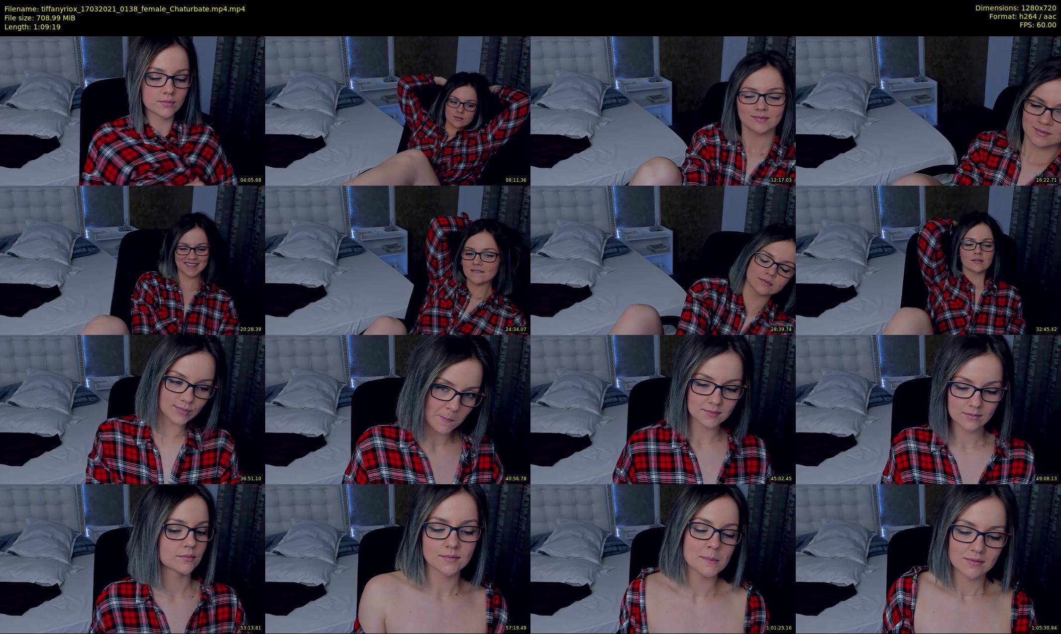 tiffanyriox — 70 minute Chaturbate female cam show recording, 720p, Mar 17, 2021